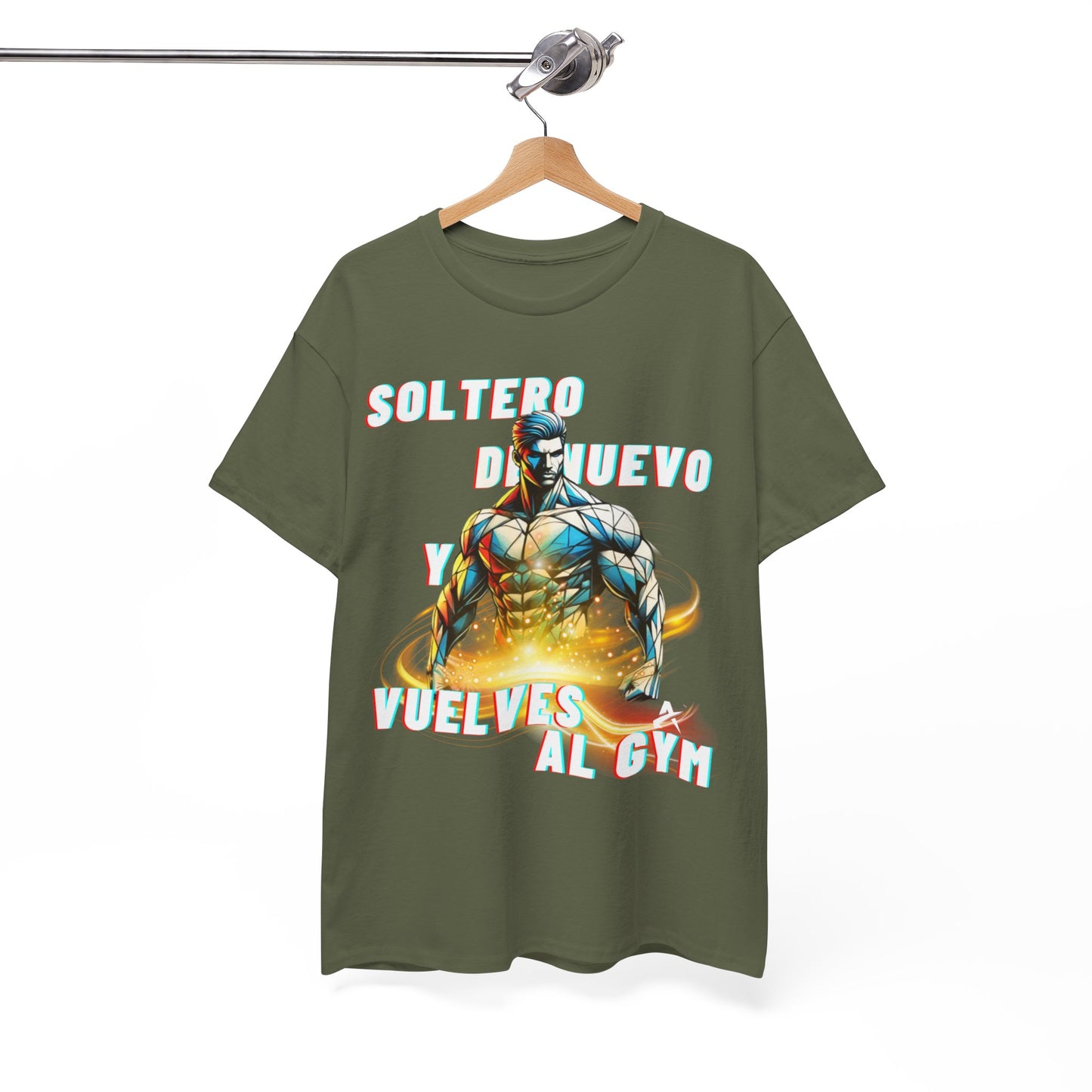 CAMISETA HOMBRE ALFA "SOLTERO DE NUEVO.."(EUROPA)