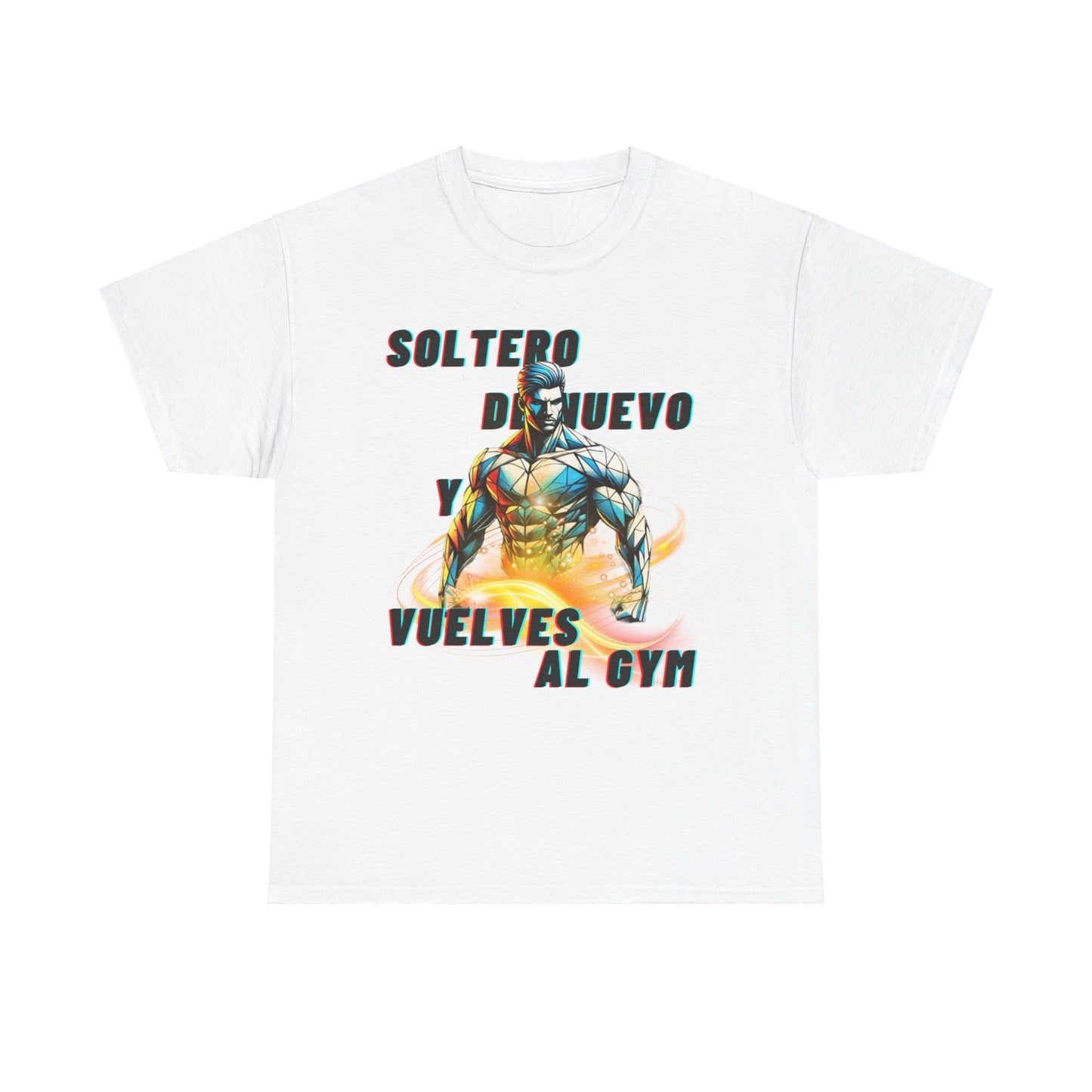CAMISETA HOMBRE ALFA "SOLTERO DE NUEVO.."(EUROPA)