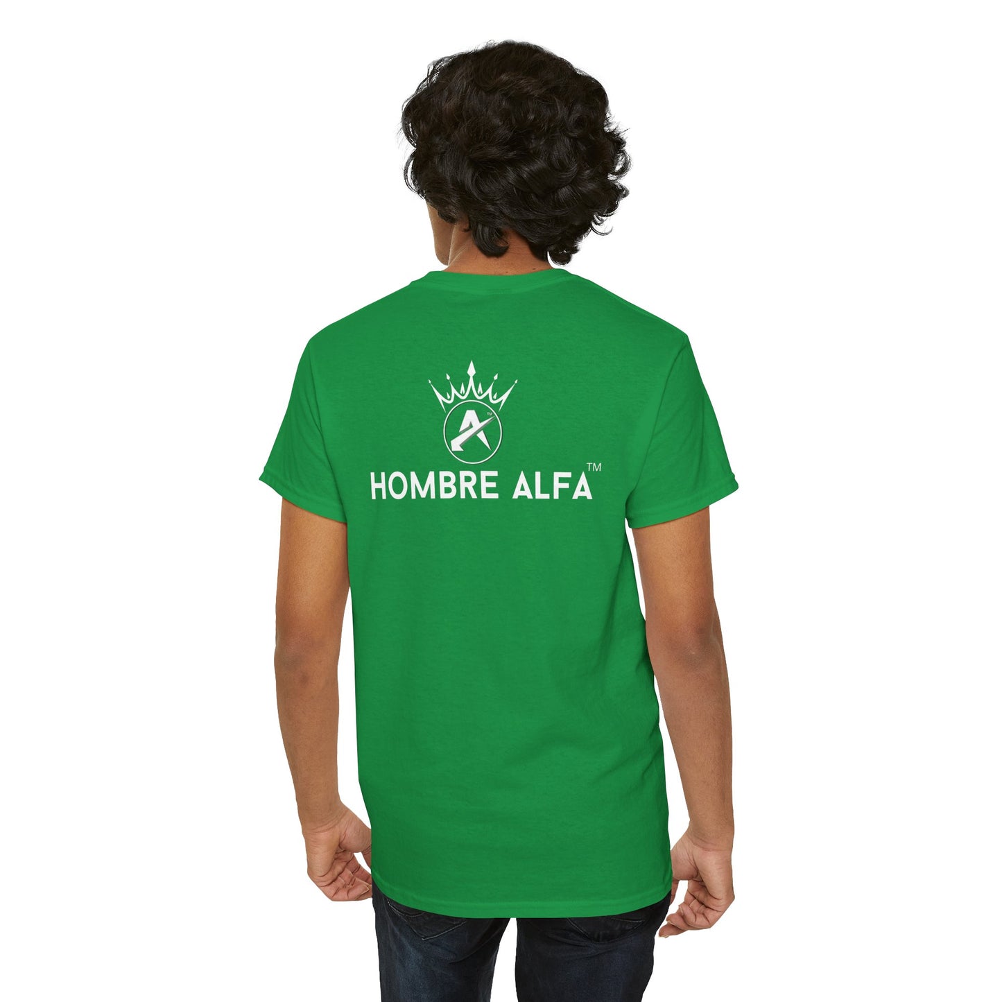 CAMISETA HOMBRE ALFA "NO FIRMES TU SENTENCIA".(EUROPA)