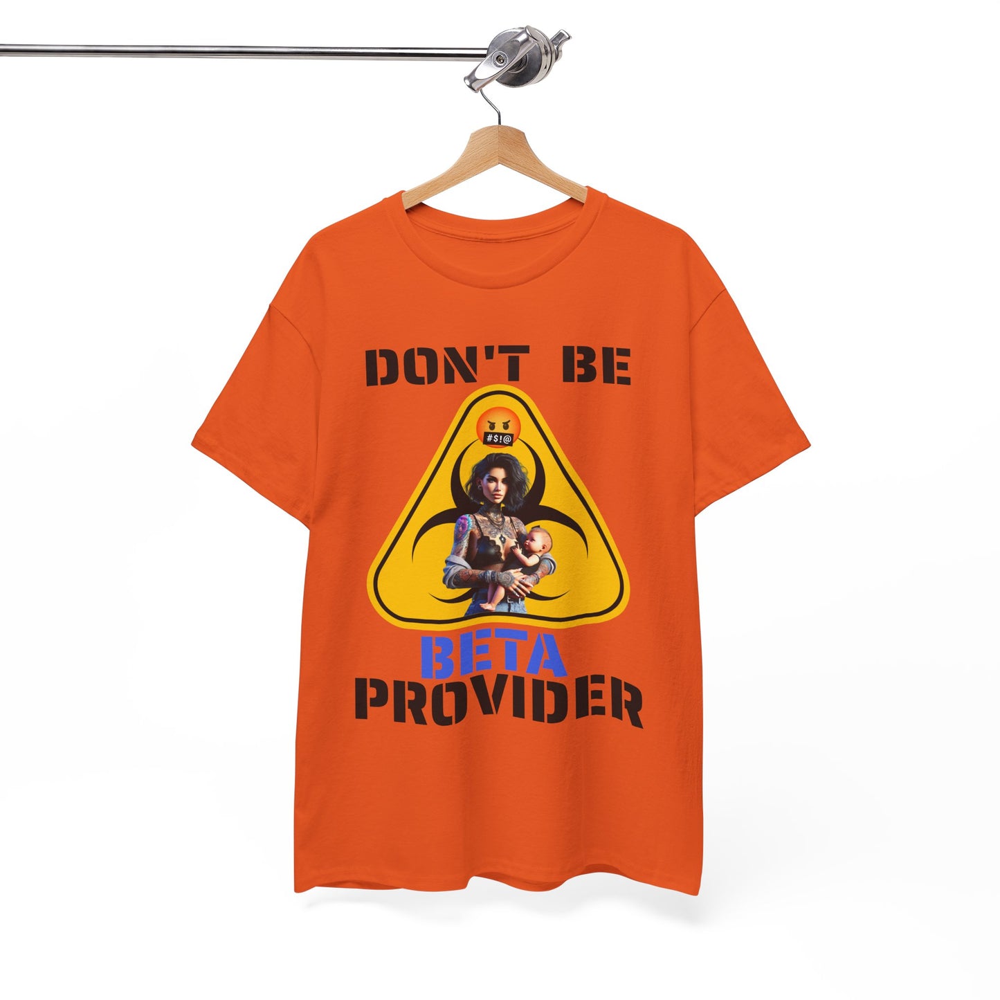 CAMISETA HOMBRE ALFA "DON'T BE BETA PROVIDER"(USA).