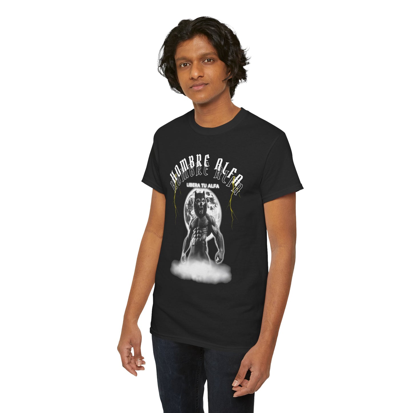 CAMISETA HOMBRE ALFA "LIBERA TU ALFA" (USA)