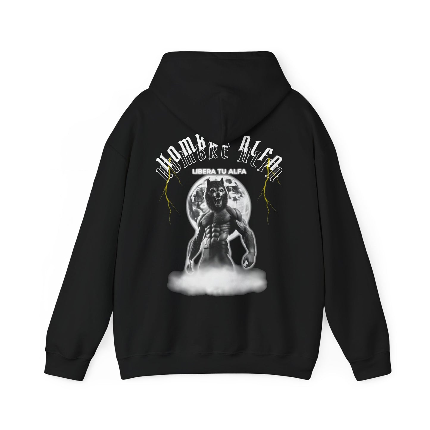 SUDADERA CON GORRO "LIBERA TU ALFA". (EUROPA).