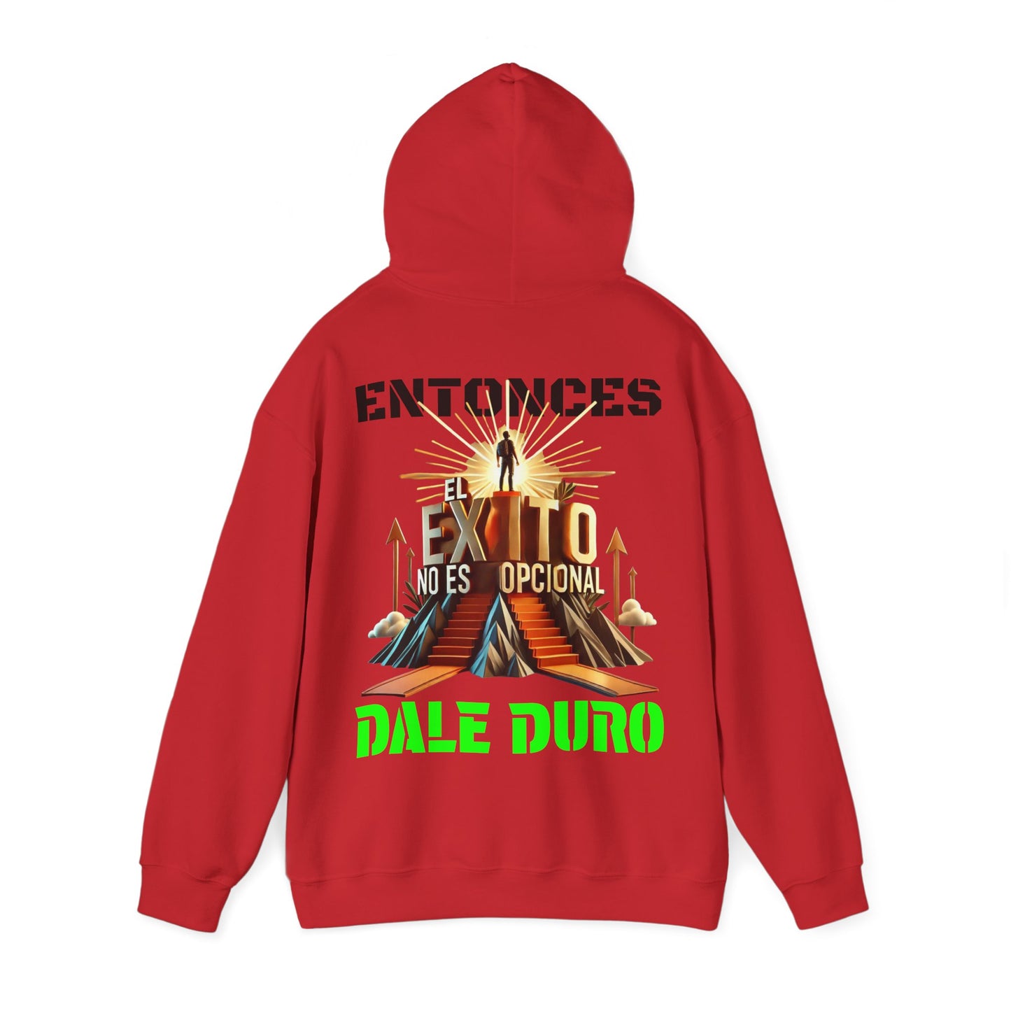 SUDADERA CON GORRO "EL ÉXITO NO ES OPCIONAL" (EUROPA).