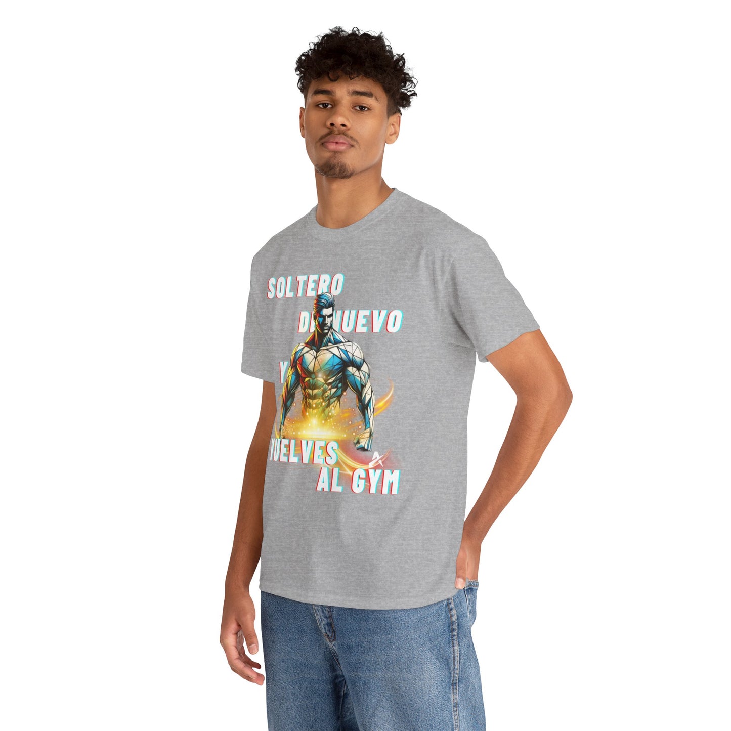 CAMISETA HOMBRE ALFA "SOLTERO DE NUEVO.."(EUROPA)