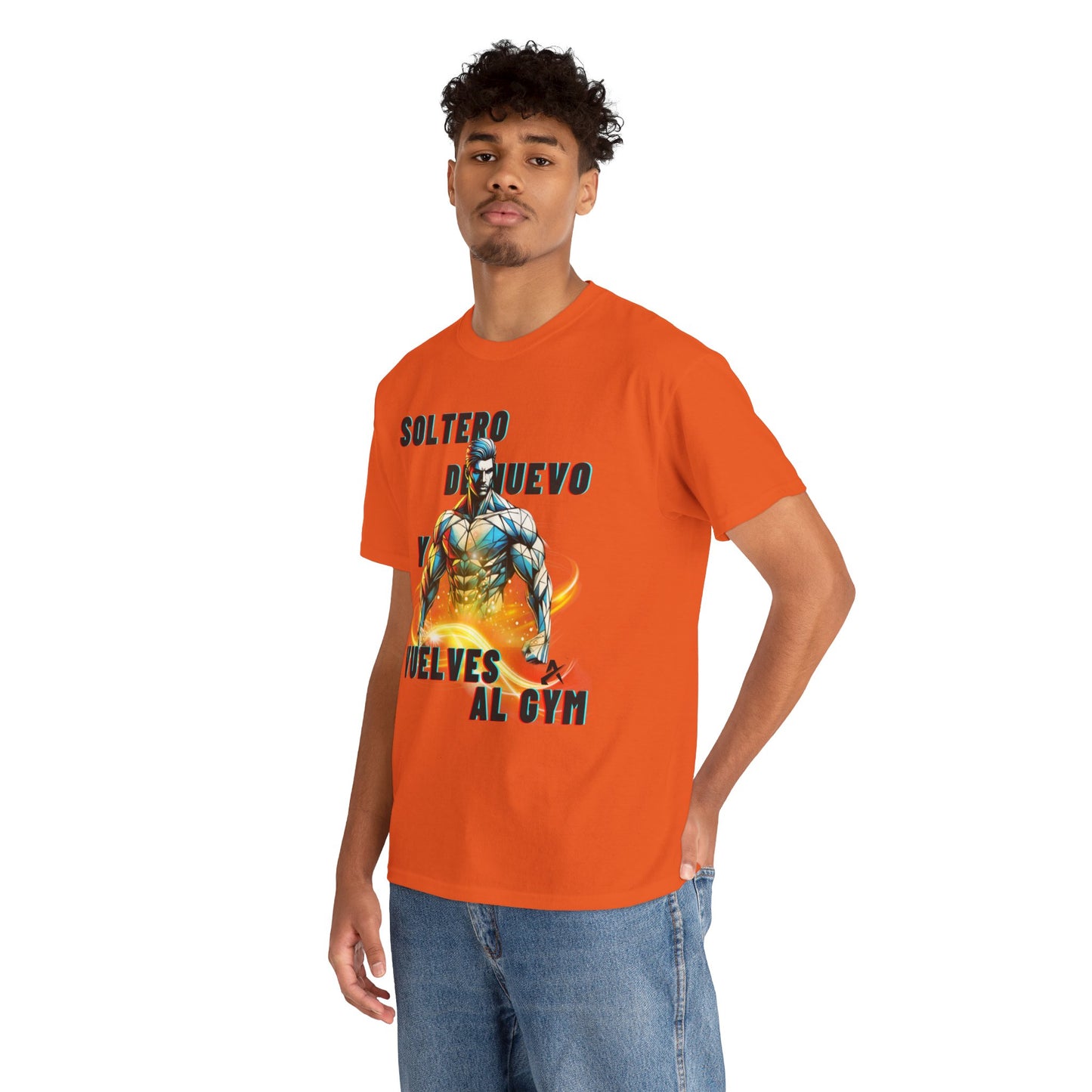 CAMISETA HOMBRE ALFA "SOLTERO DE NUEVO.."(EUROPA)