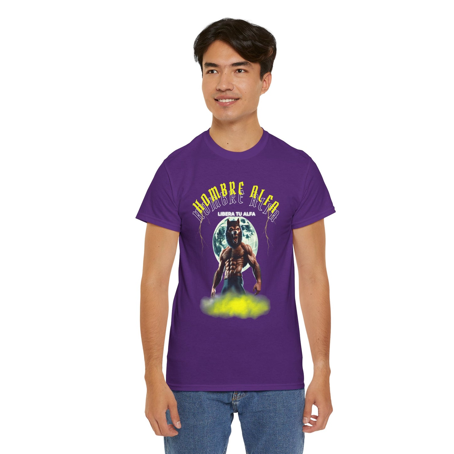 CAMISETA HOMBRE ALFA "LIBERA TU ALFA" (USA)