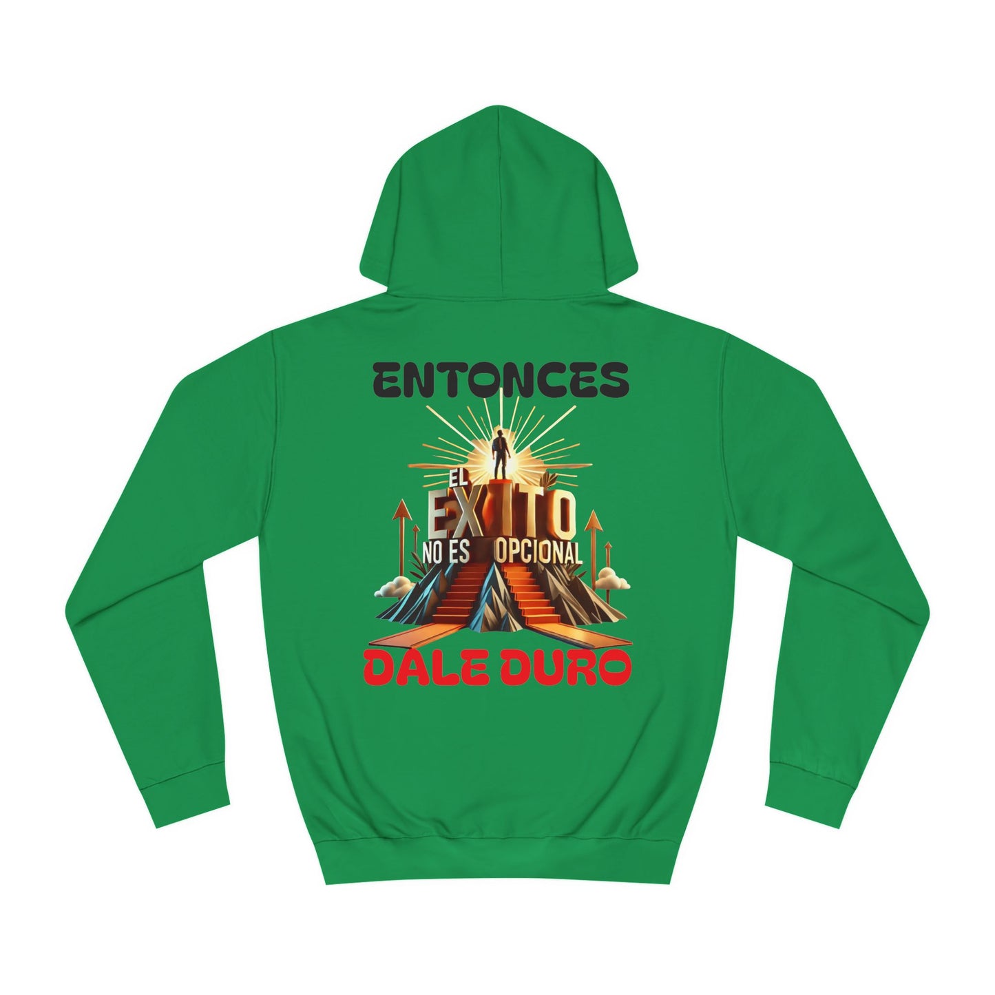 SUDADERA CON GORRO HOMBRE ALFA "EL ÉXITO NO ES OPCIONAL".(USA).