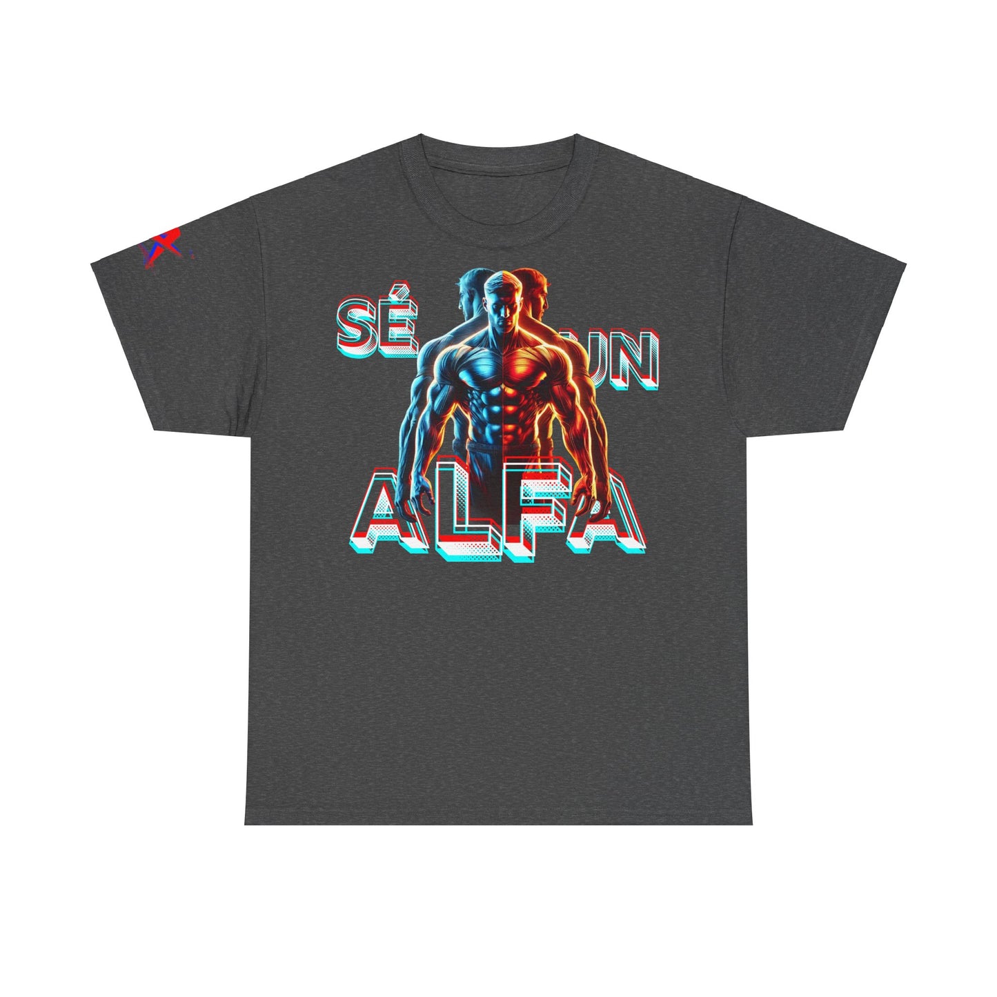 CAMISETA HOMBRE ALFA "SÉ UN ALFA".(EUROPA).