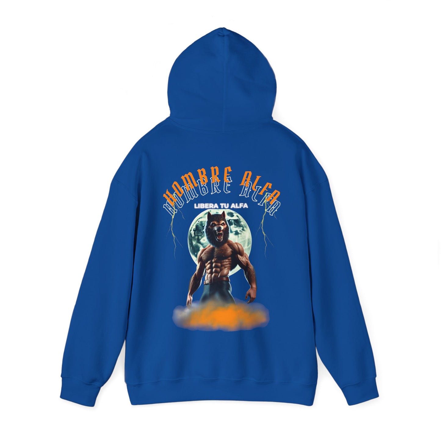 SUDADERA CON GORRO "LIBERA TU ALFA". (EUROPA).