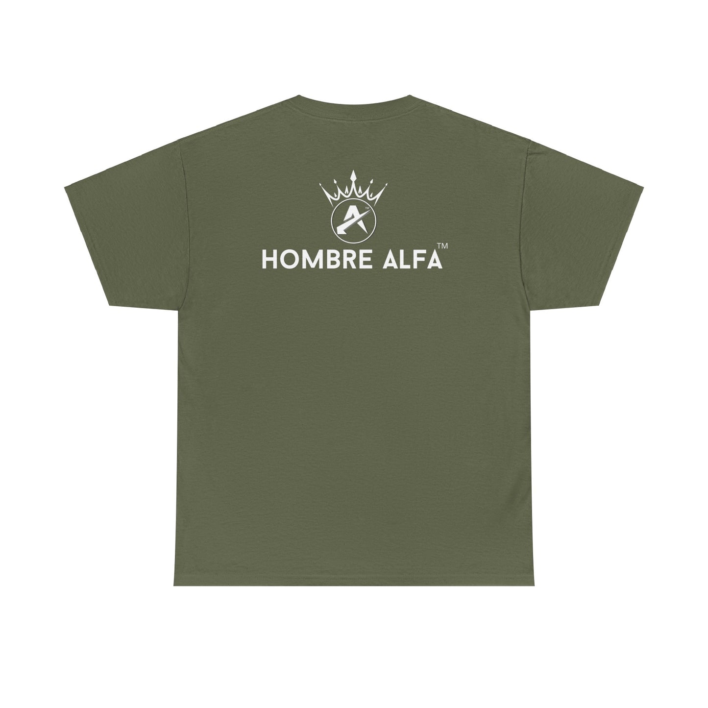 CAMISETA HOMBRE ALFA "NO FIRMES TU SENTENCIA".(EUROPA)