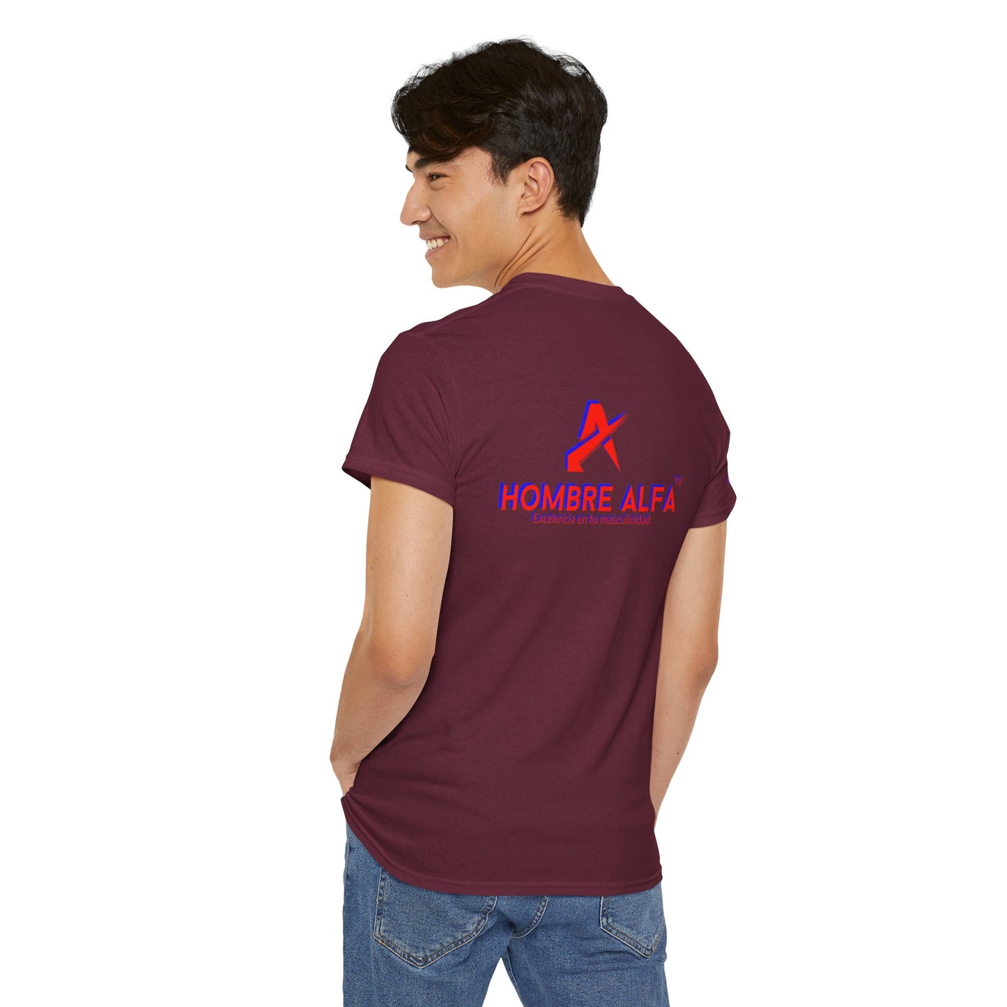CAMISETA HOMBRE ALFA "SÉ UN ALFA".(EUROPA).