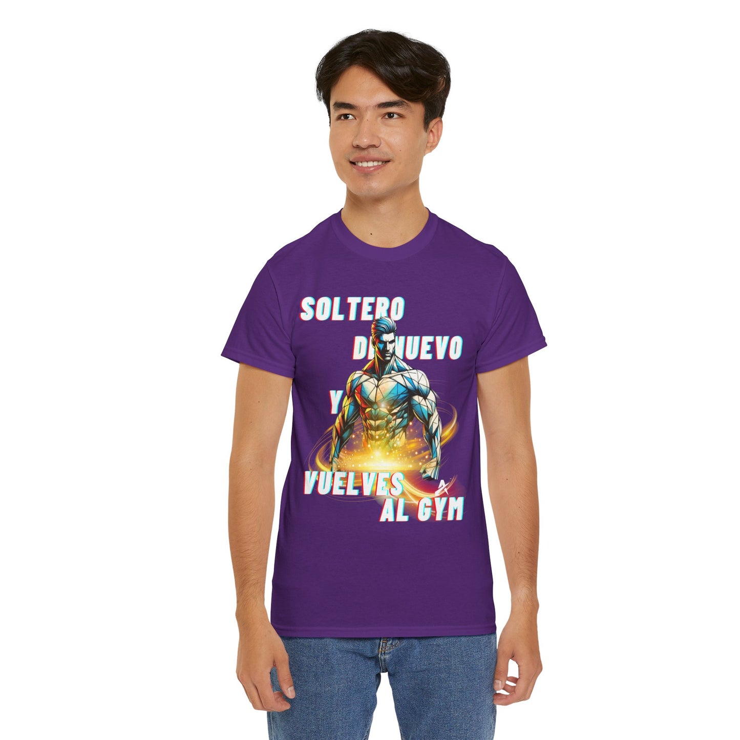 CAMISETA HOMBRE ALFA "SOLTERO DE NUEVO.."(EUROPA)