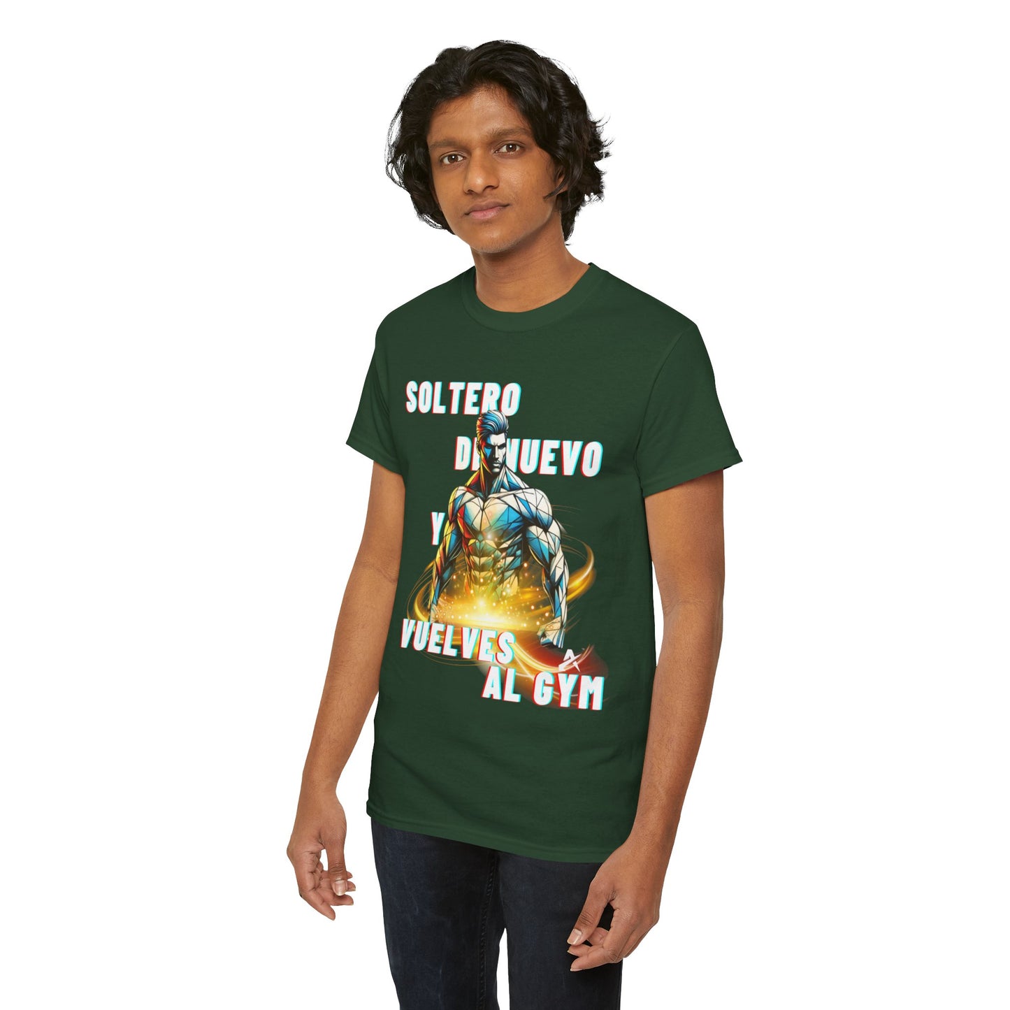 CAMISETA HOMBRE ALFA "SOLTERO DE NUEVO.."(EUROPA)