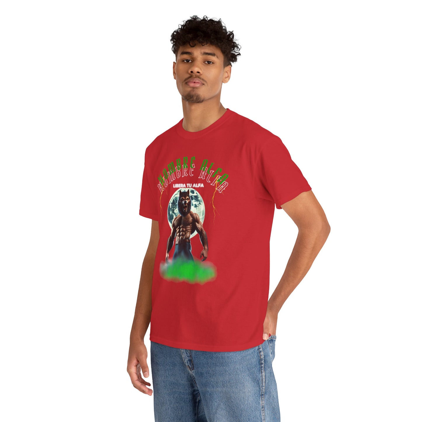 CAMISETA HOMBRE ALFA "LIBERA TU ALFA" (USA)