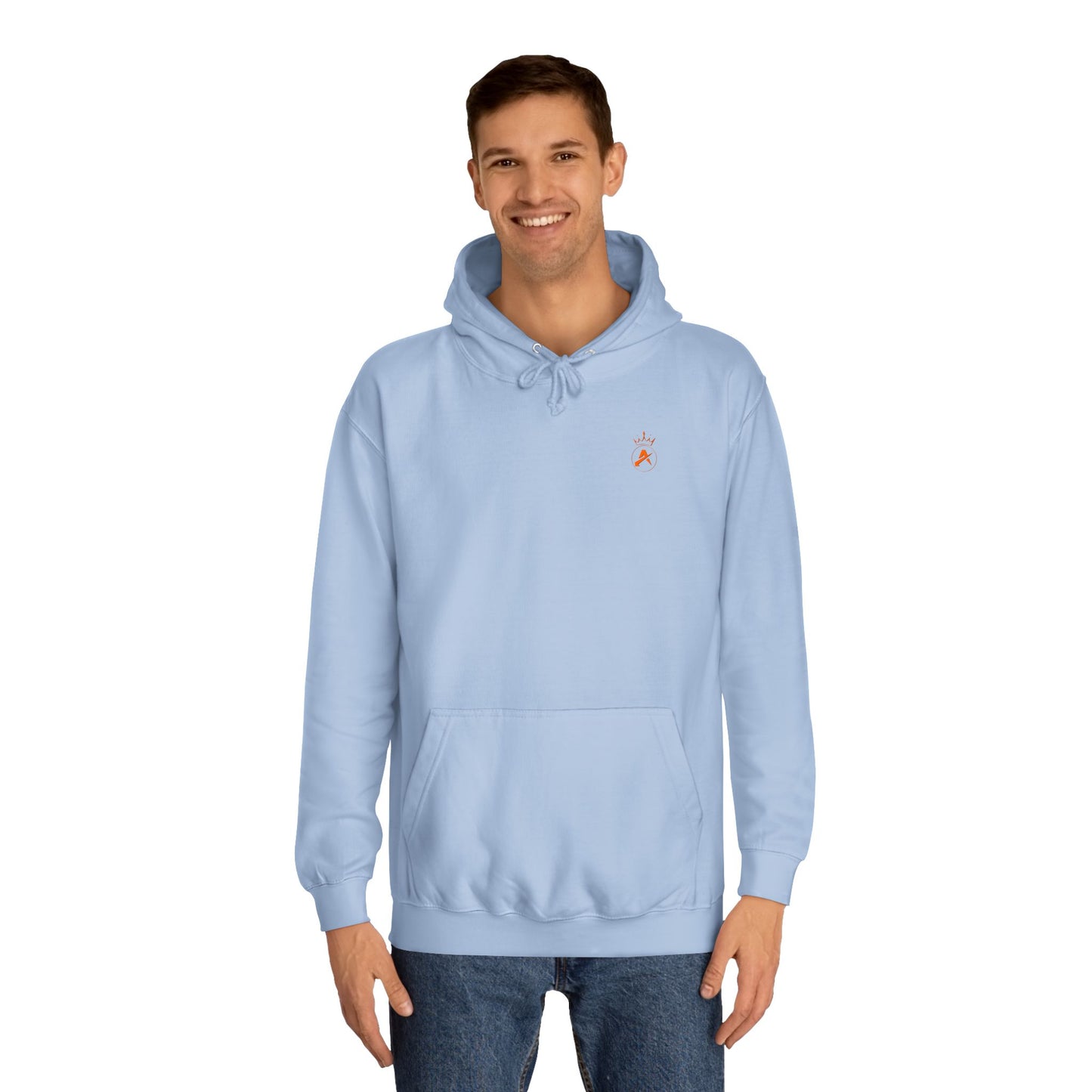 SUDADERA CON GORRO HOMBRE ALFA "EL ÉXITO NO ES OPCIONAL".(USA).