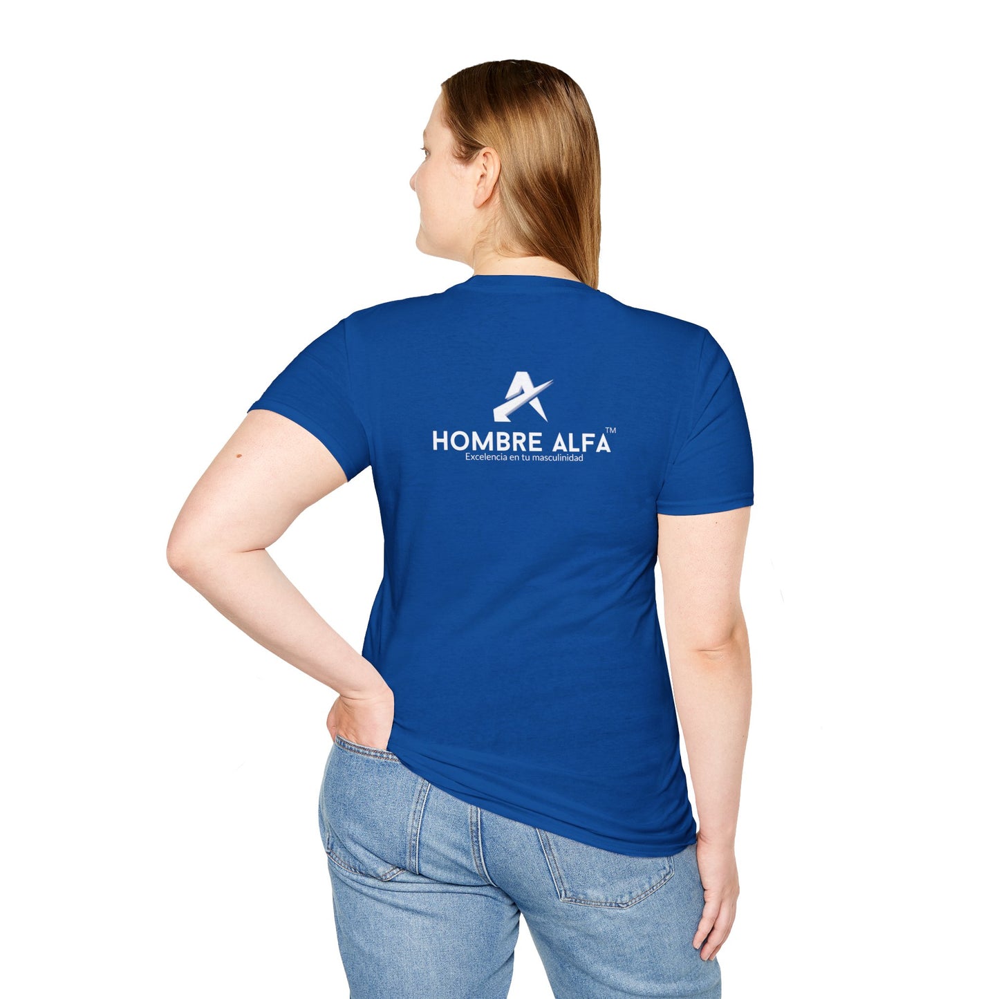 CAMISETA HOMBRE ALFA "EL AMOR NO ES GRATIS".(USA)