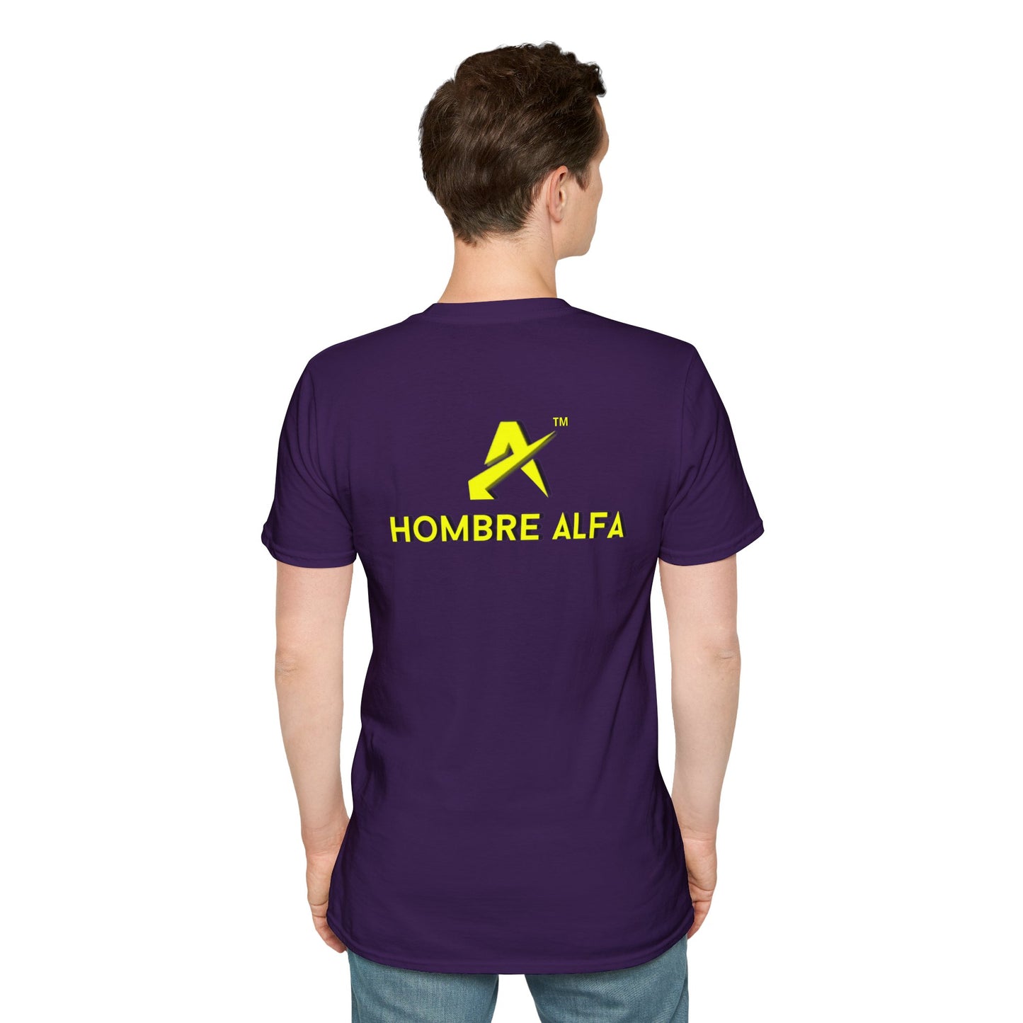 CAMISETA HOMBRE ALFA "EL HÉROE ERES TÚ".(USA).