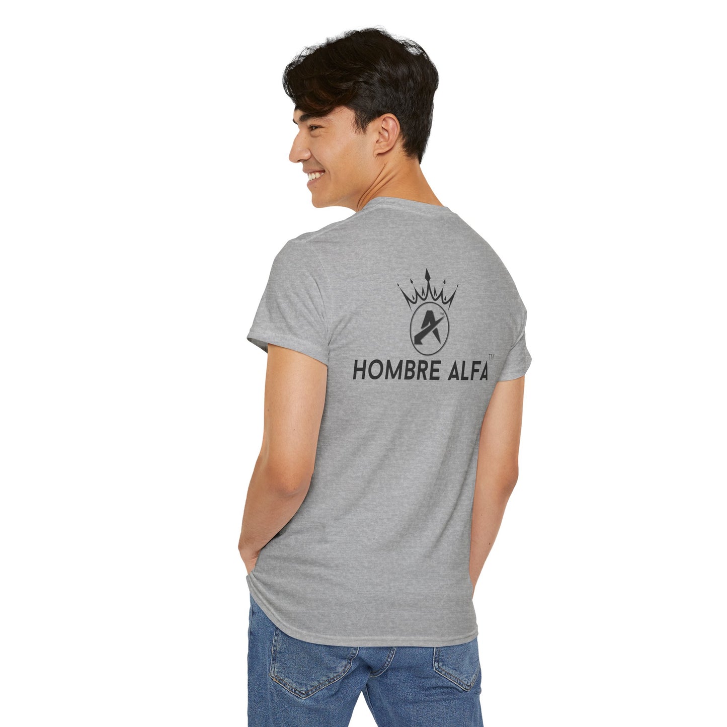 CAMISETA HOMBRE ALFA "LA PARTIDA TERMINA CUANDO CAE EL REY".(EUROPA)