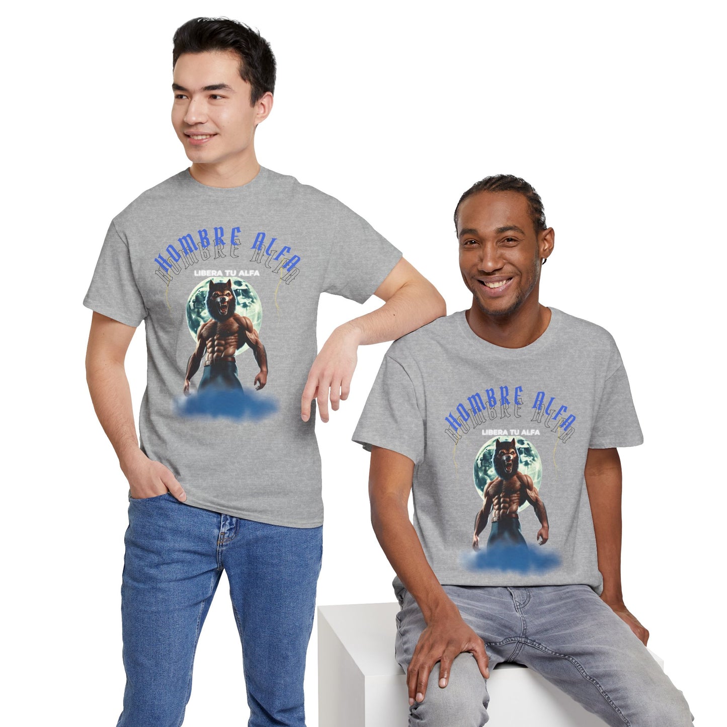 CAMISETA HOMBRE ALFA "LIBERA TU ALFA" (USA)