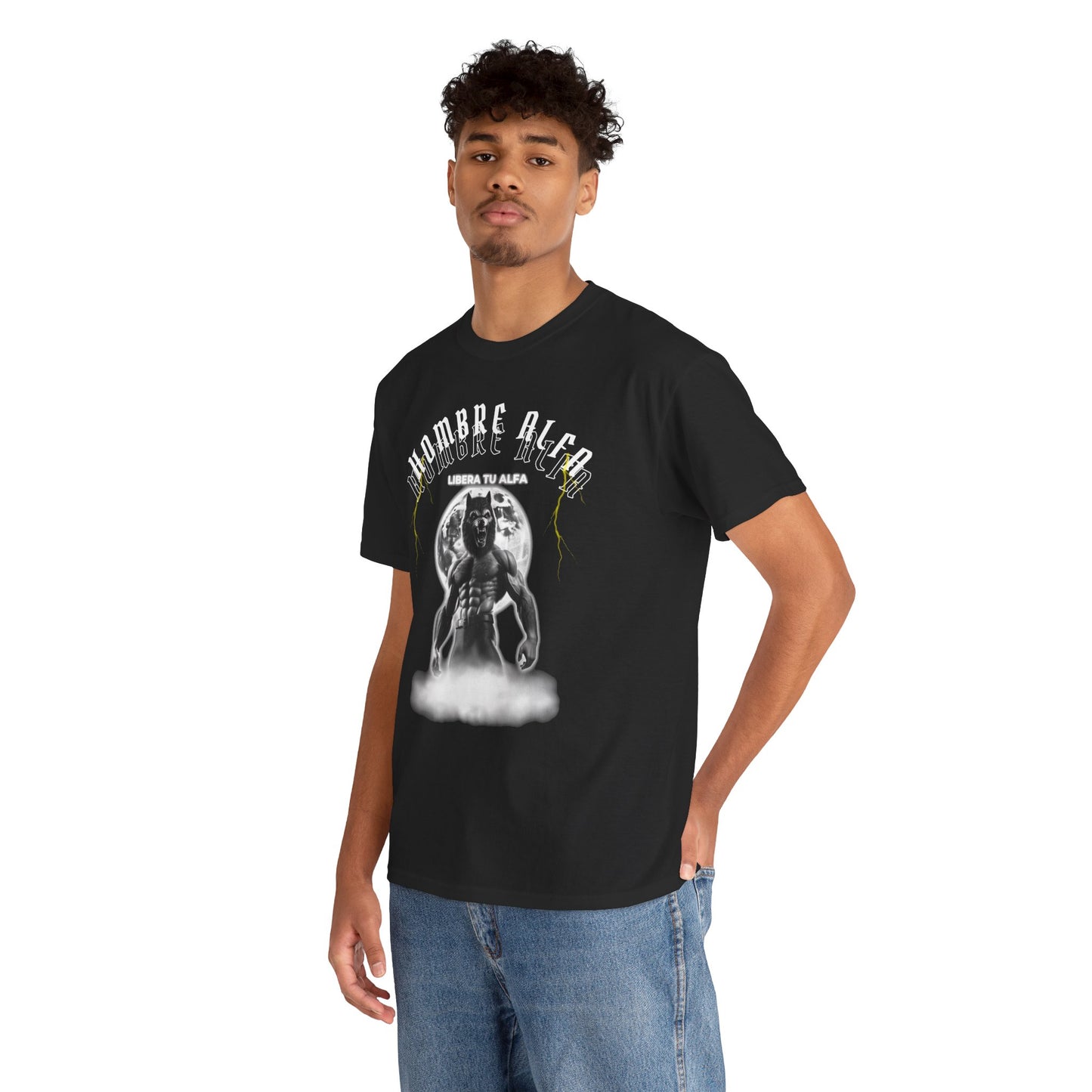 CAMISETA HOMBRE ALFA "LIBERA TU ALFA" (USA)