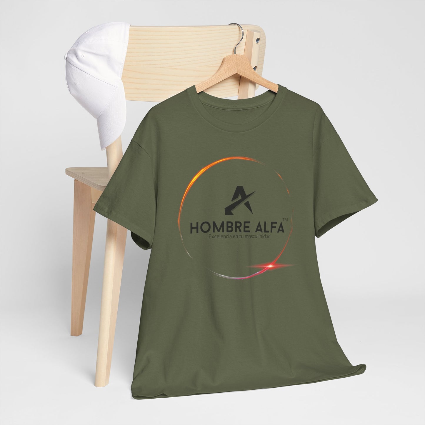 CAMISETA HOMBRE ALFA "LOGO RING"(EUROPA)