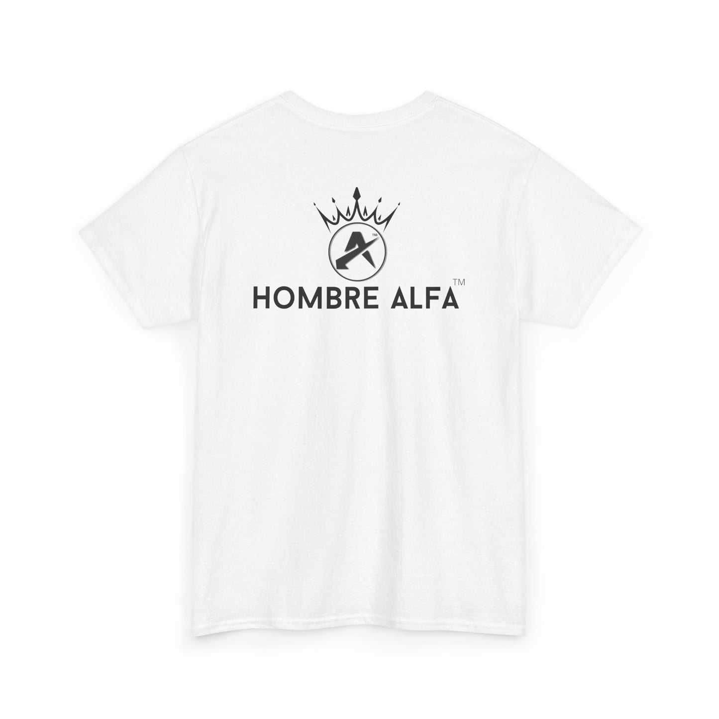 CAMISETA HOMBRE ALFA "LA PARTIDA TERMINA CUANDO CAE EL REY".(EUROPA)