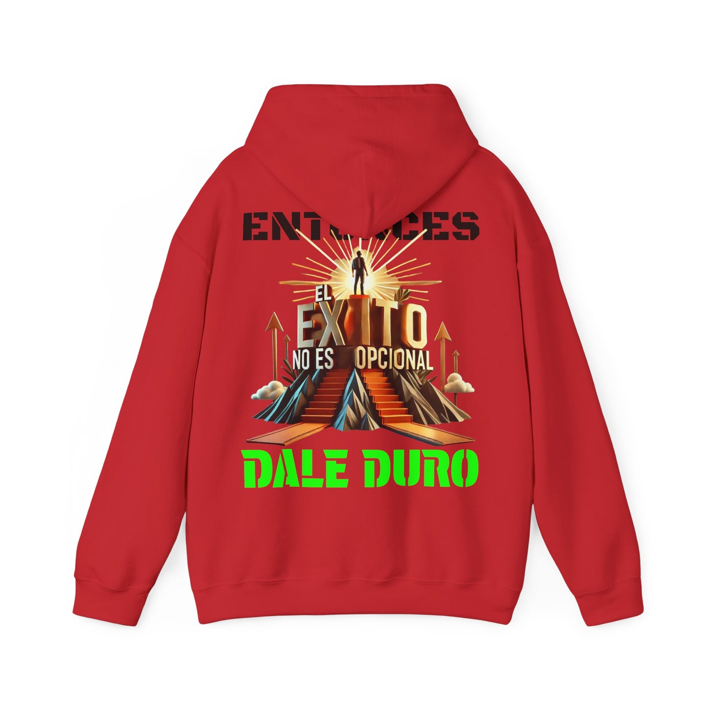 SUDADERA CON GORRO "EL ÉXITO NO ES OPCIONAL" (EUROPA).