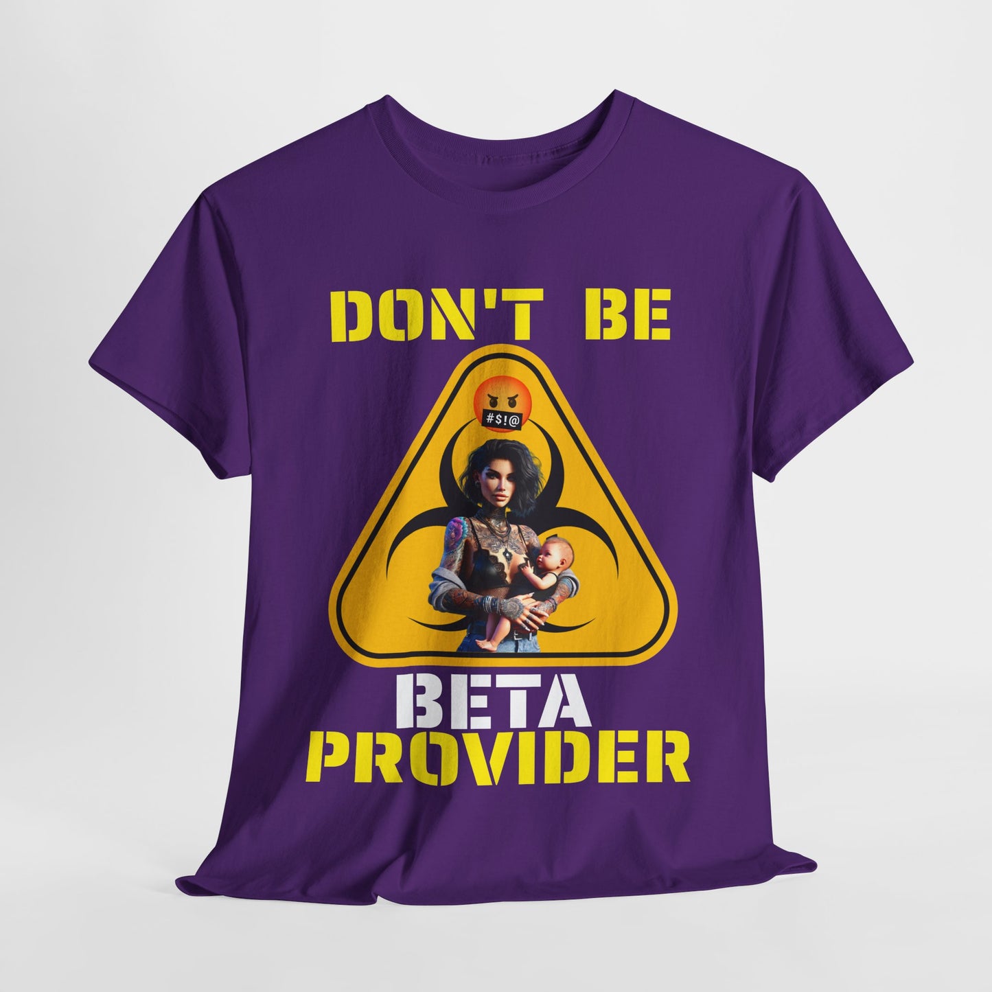CAMISETA HOMBRE ALFA "DON'T BE BETA PROVIDER"(USA).