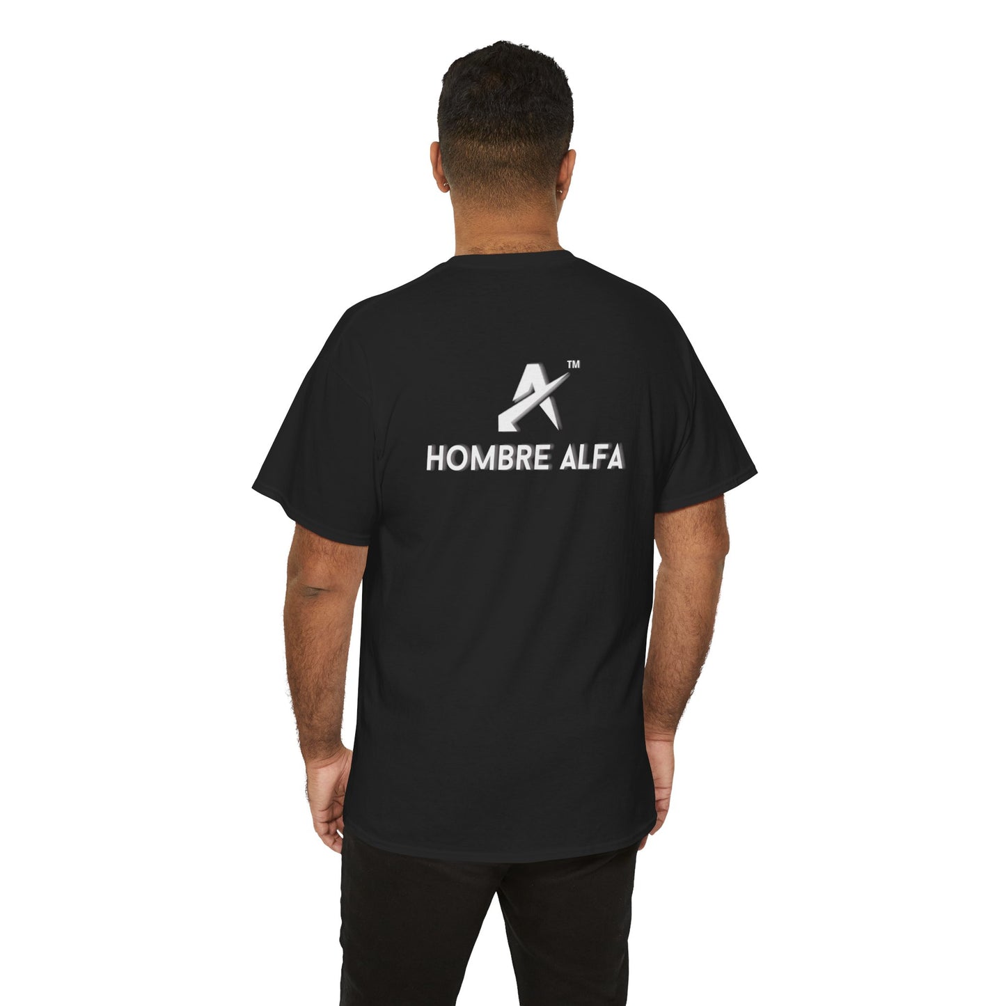 CAMISETA HOMBRE ALFA "I NEVER GIVE UP".(USA).