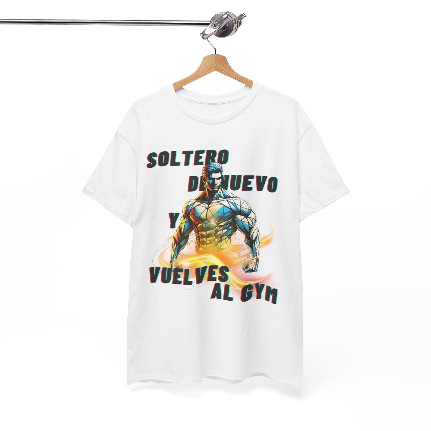 CAMISETA HOMBRE ALFA "SOLTERO DE NUEVO.."(EUROPA)