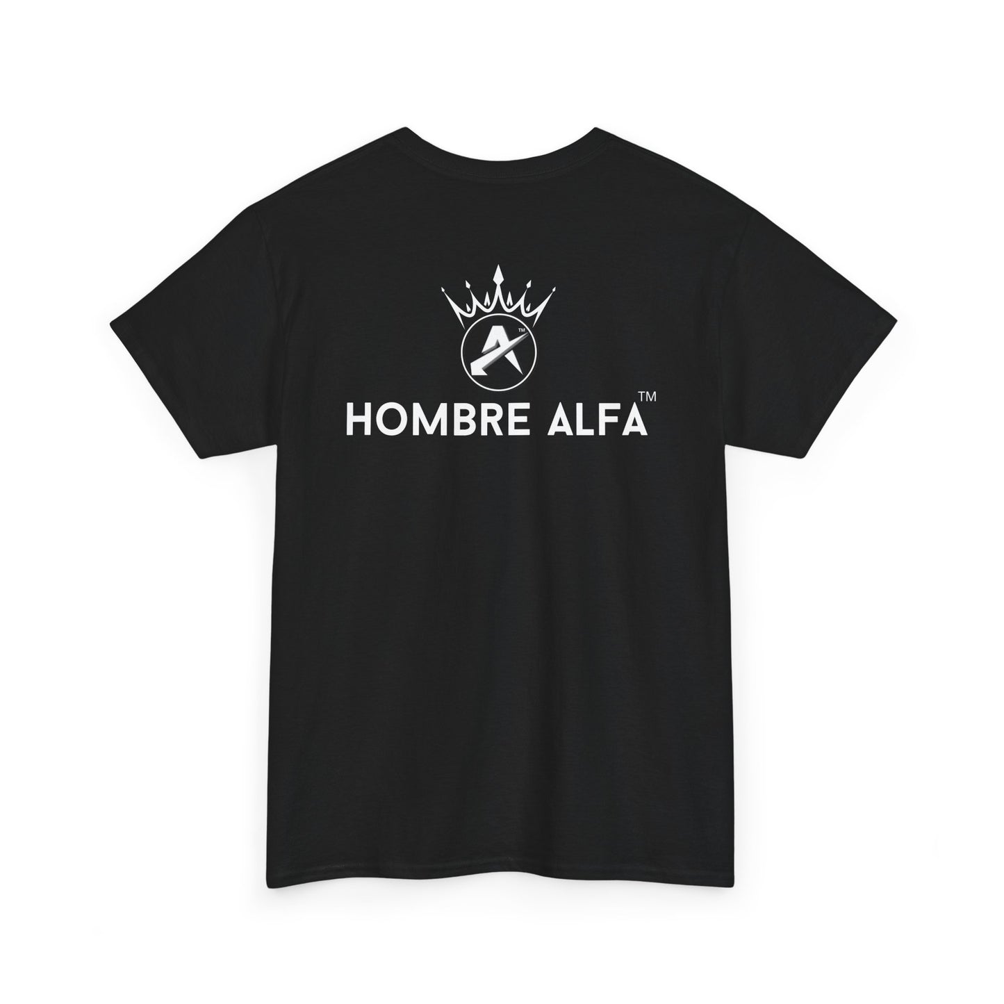 CAMISETA HOMBRE ALFA "LA PARTIDA TERMINA CUANDO CAE EL REY".(EUROPA)