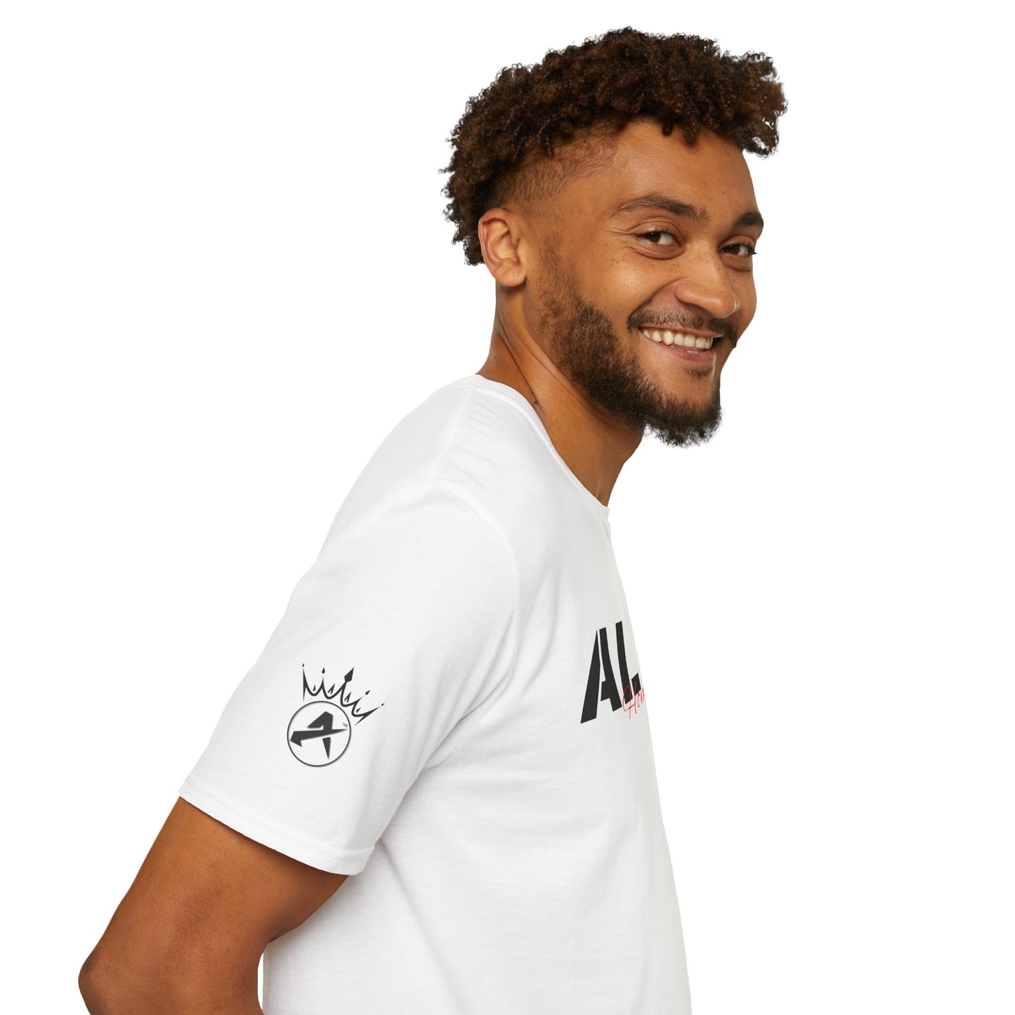 CAMISETA HOMBRE ALFA "TEXTSARAI FRONT" (EUROPA).