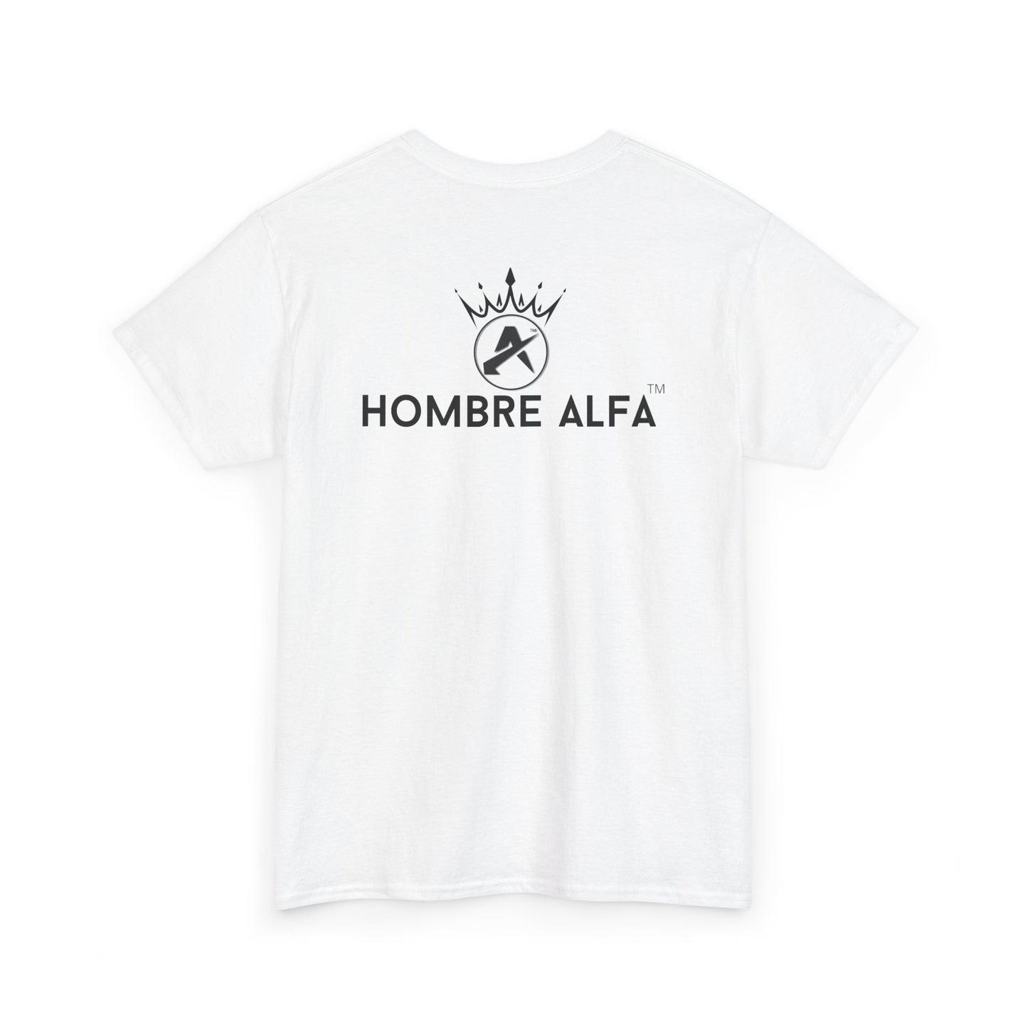 CAMISETA HOMBRE ALFA "NO FIRMES TU SENTENCIA".(EUROPA)
