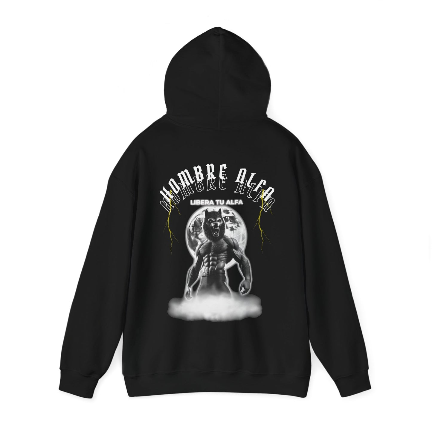 SUDADERA CON GORRO "LIBERA TU ALFA". (EUROPA).