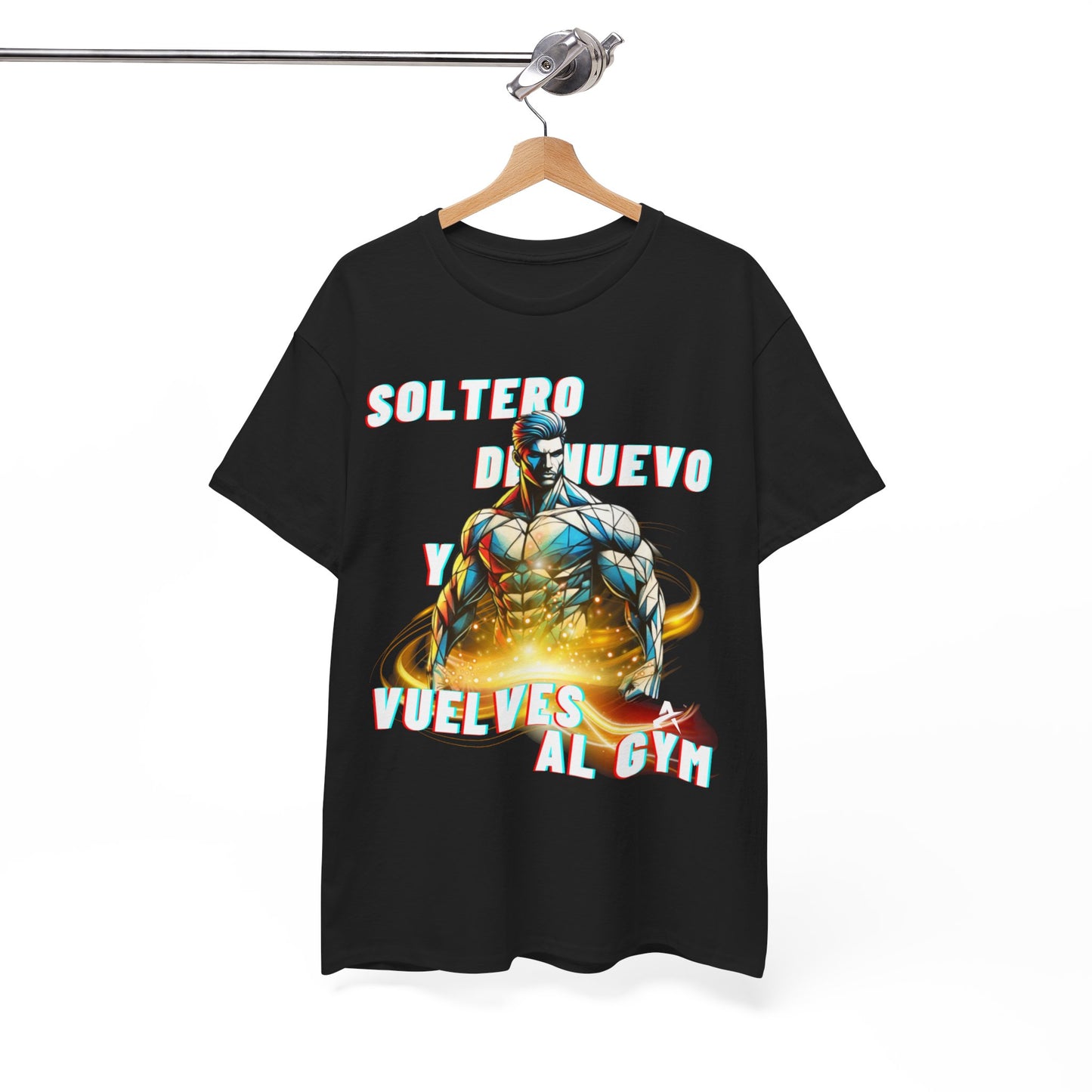 CAMISETA HOMBRE ALFA "SOLTERO DE NUEVO.."(EUROPA)