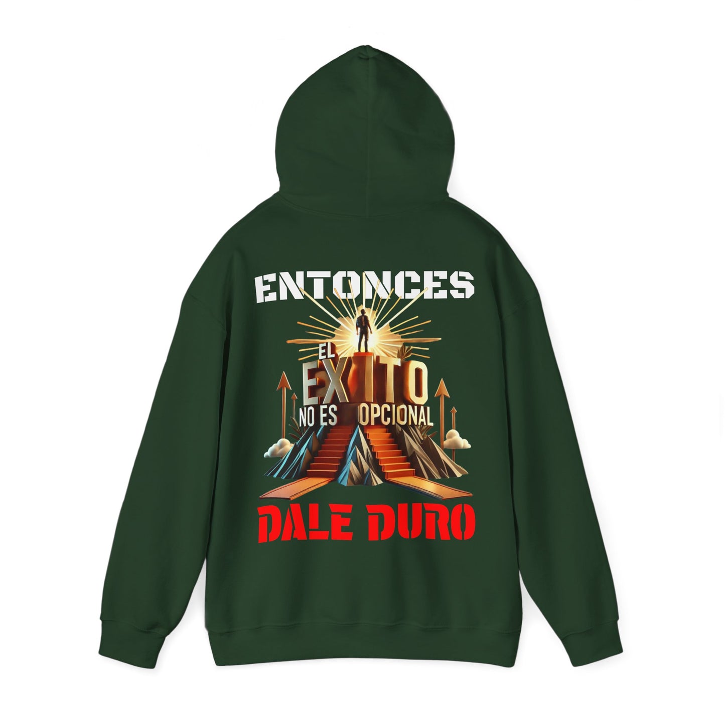 SUDADERA CON GORRO "EL ÉXITO NO ES OPCIONAL" (EUROPA).