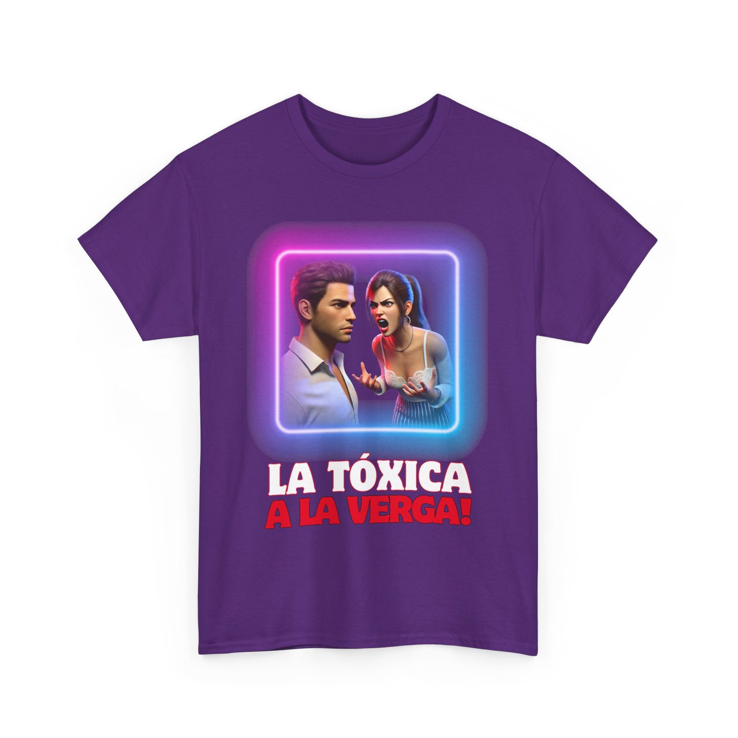 CAMISETA HOMBRE ALFA "LA TÓXICA A LA VERGA".(EUROPA).