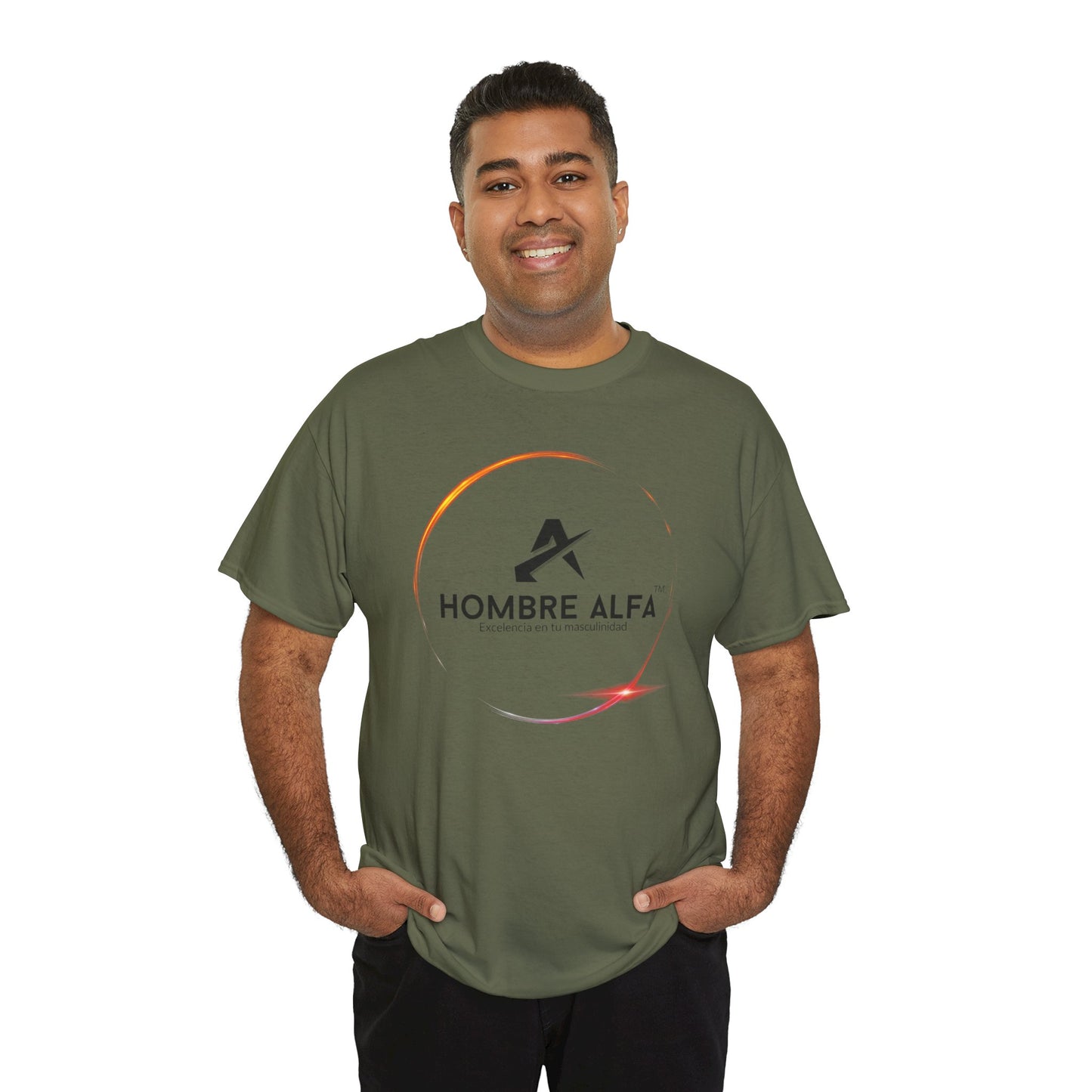 CAMISETA HOMBRE ALFA "LOGO RING"(EUROPA)
