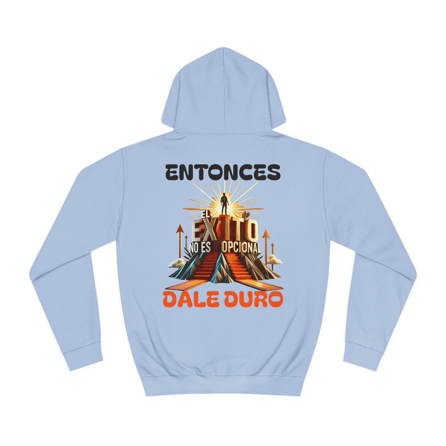 SUDADERA CON GORRO HOMBRE ALFA "EL ÉXITO NO ES OPCIONAL".(USA).
