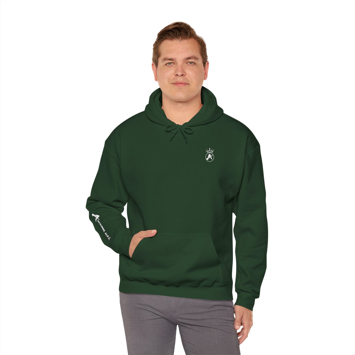 SUDADERA CON GORRO HOMBRE ALFA, "ELLAS DESPRECIAN AL SIMP".(USA).