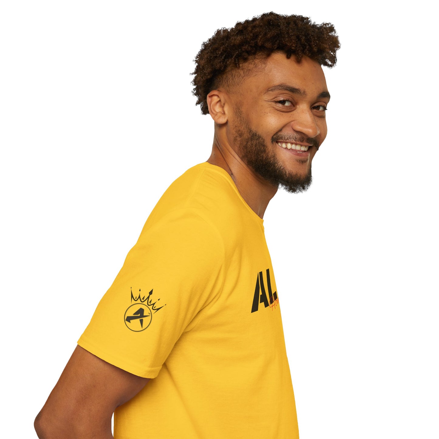 CAMISETA HOMBRE ALFA "TEXTSARAI FRONT" (EUROPA).