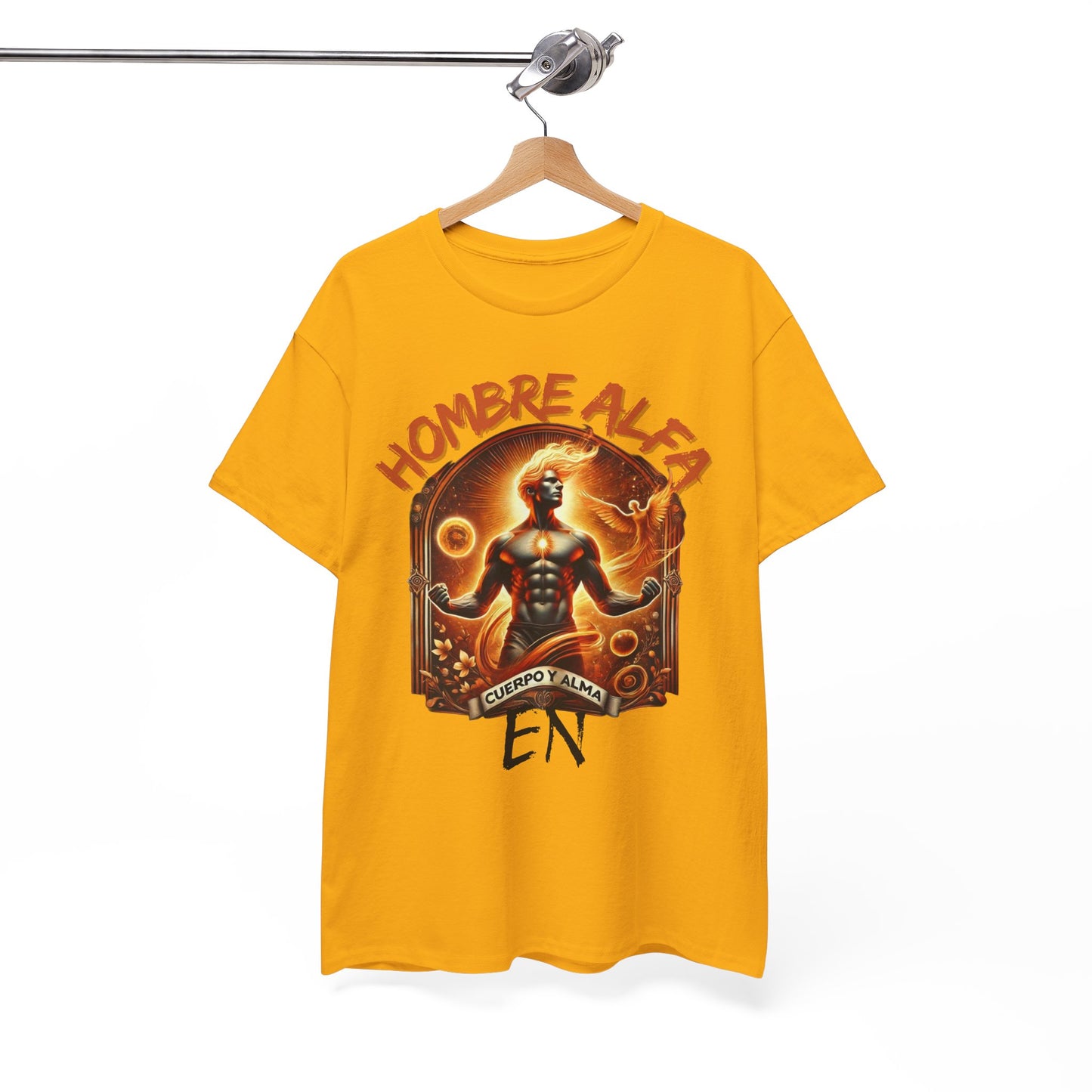 CAMISETA HOMBRE ALFA " EN CUERPO Y ALMA".(USA).