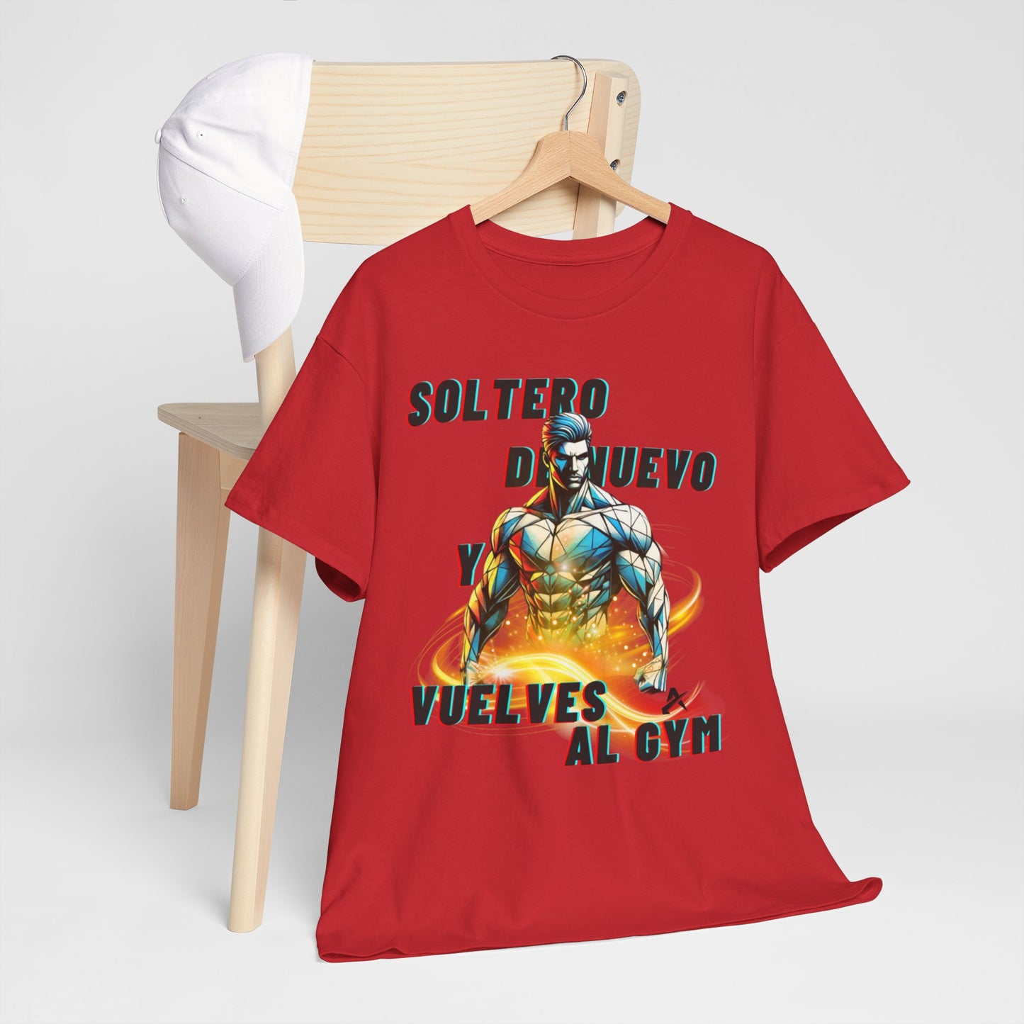 CAMISETA HOMBRE ALFA "SOLTERO DE NUEVO.."(EUROPA)