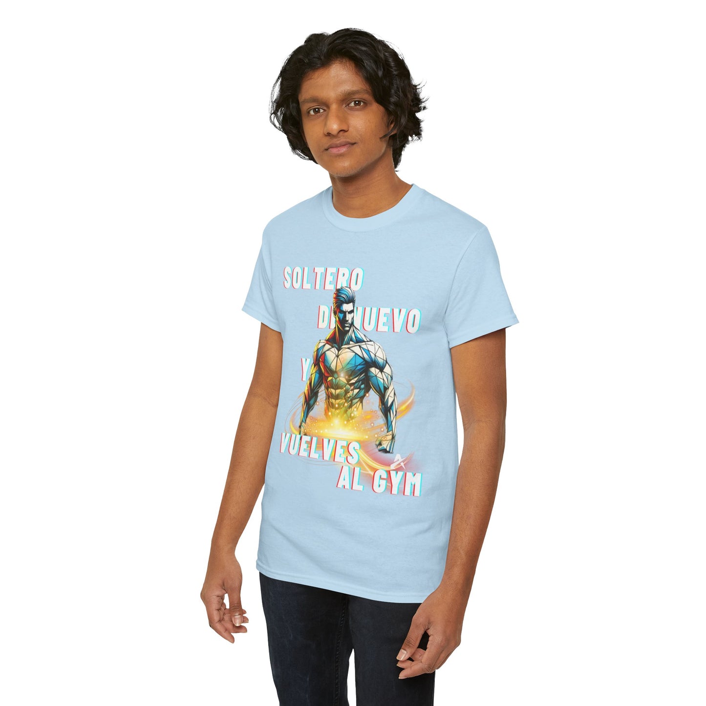 CAMISETA HOMBRE ALFA "SOLTERO DE NUEVO.."(EUROPA)