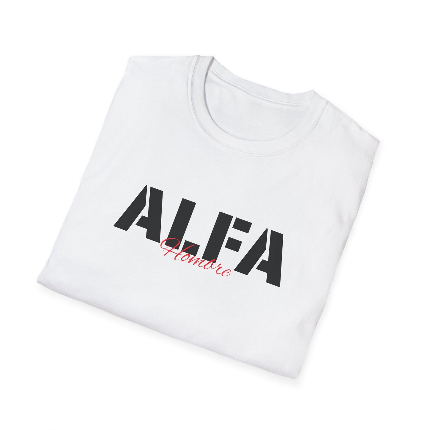 CAMISETA HOMBRE ALFA "TEXTSARAI FRONT" (EUROPA).