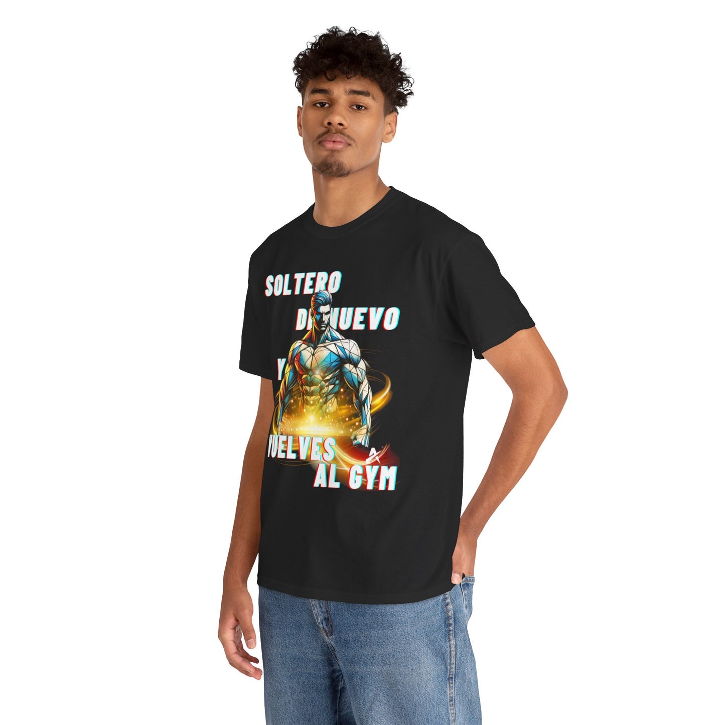 CAMISETA HOMBRE ALFA "SOLTERO DE NUEVO.."(EUROPA)