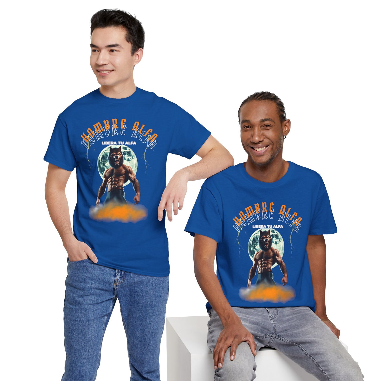 CAMISETA HOMBRE ALFA "LIBERA TU ALFA" (USA)