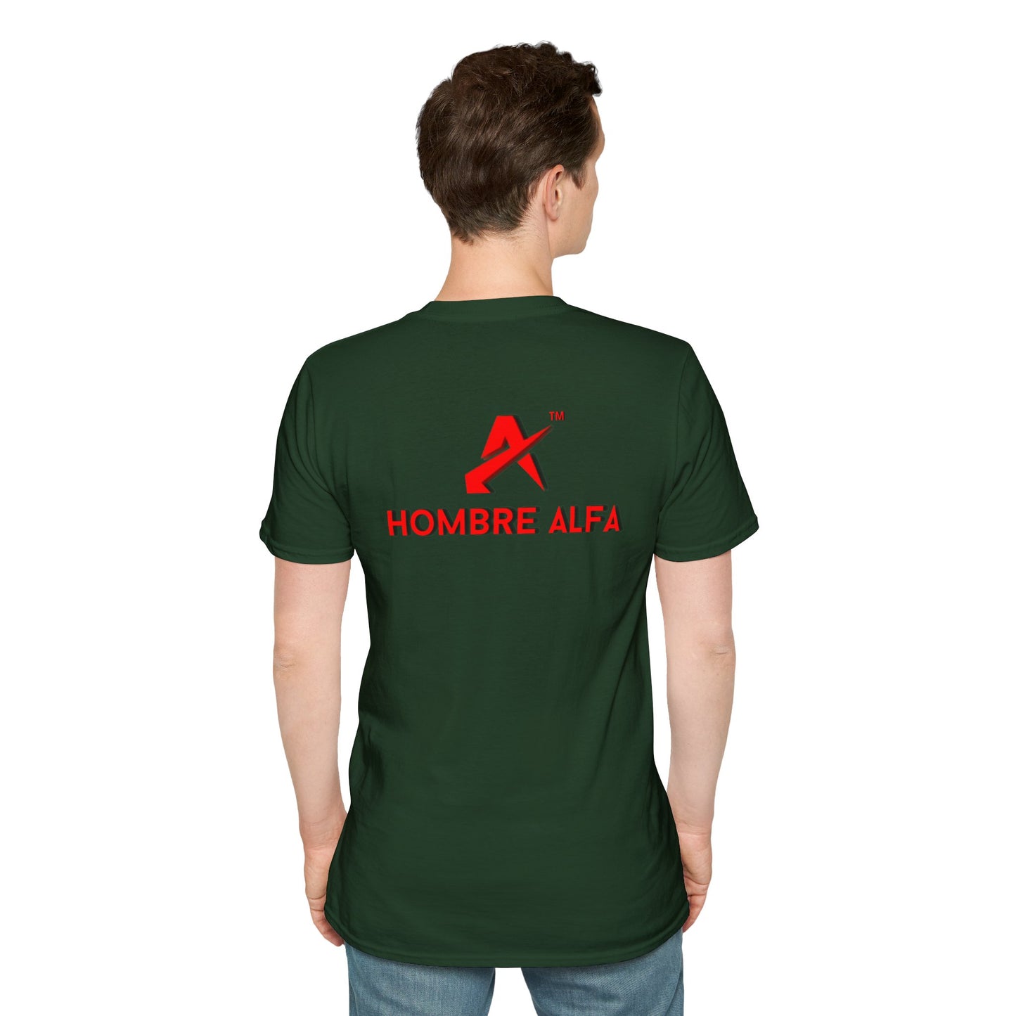 CAMISETA HOMBRE ALFA "EL HÉROE ERES TÚ".(USA).