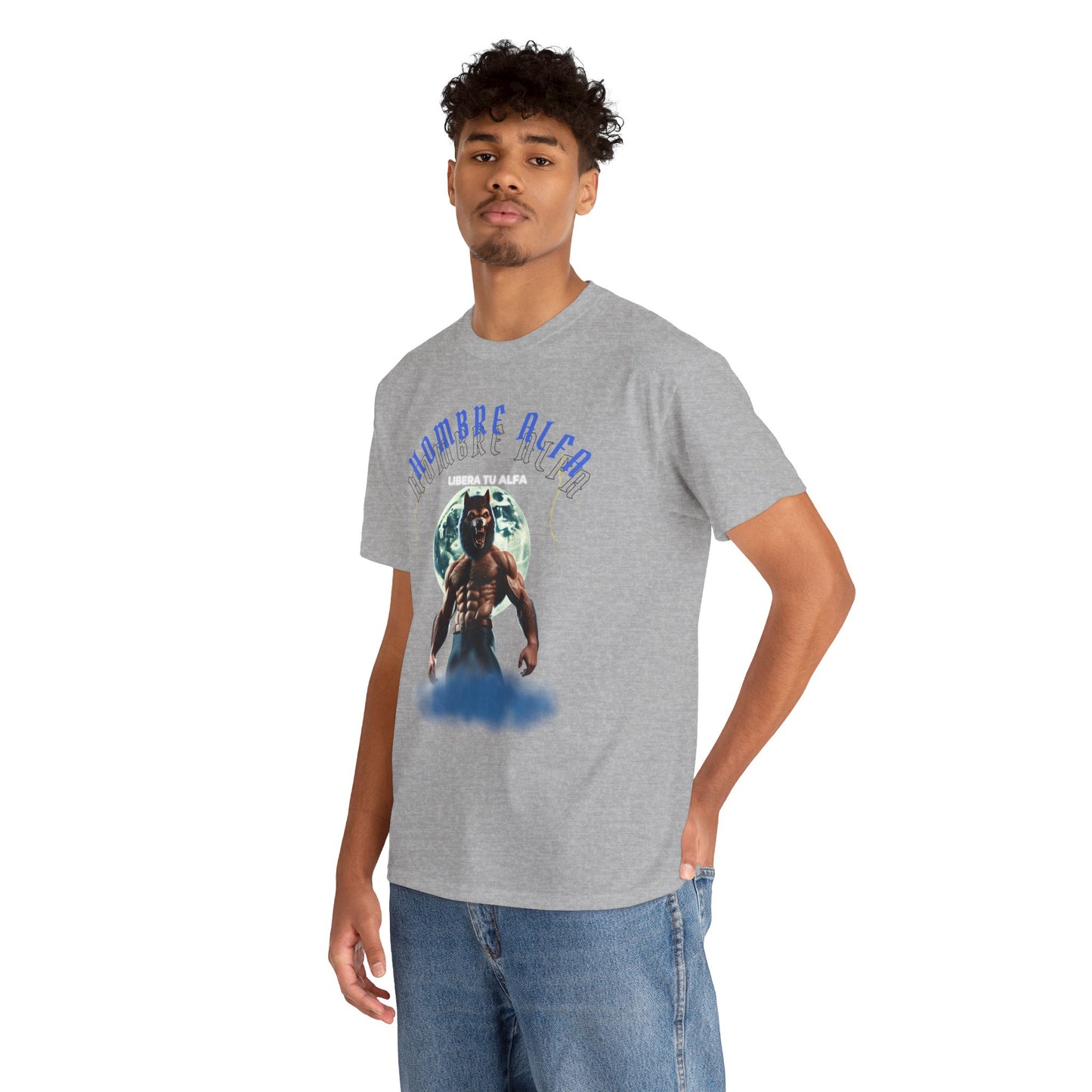 CAMISETA HOMBRE ALFA "LIBERA TU ALFA" (USA)