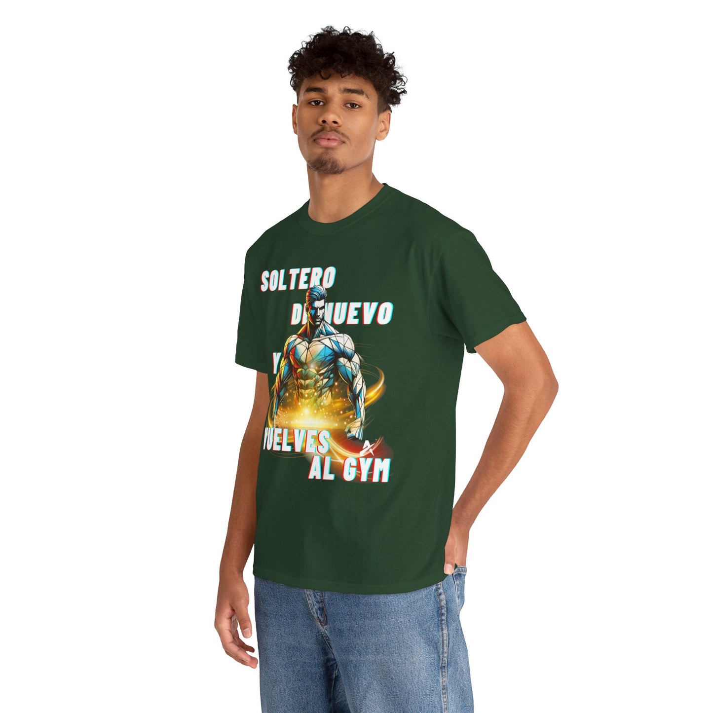 CAMISETA HOMBRE ALFA "SOLTERO DE NUEVO.."(EUROPA)